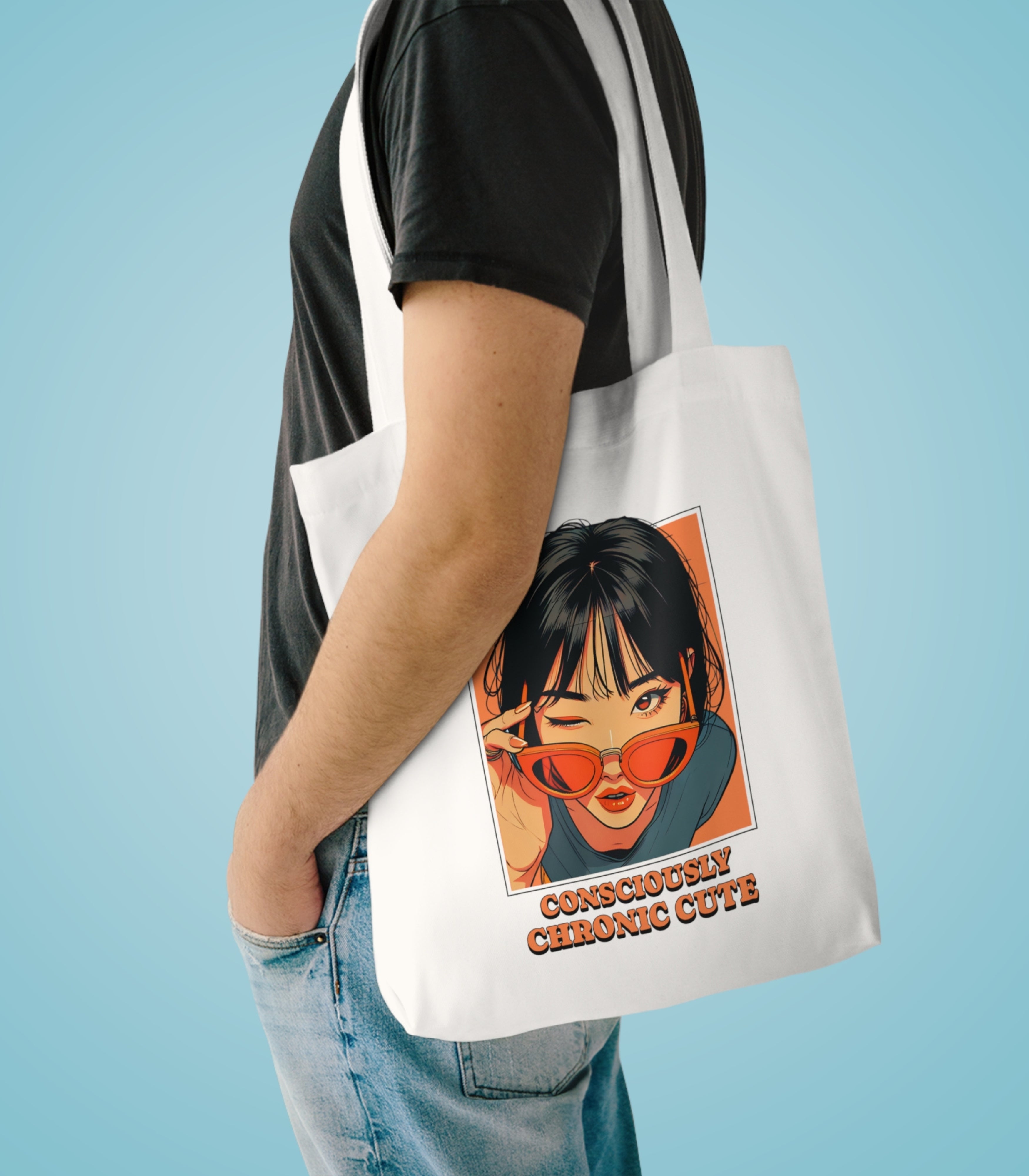 Consciously Chronic Cute Tote Bag