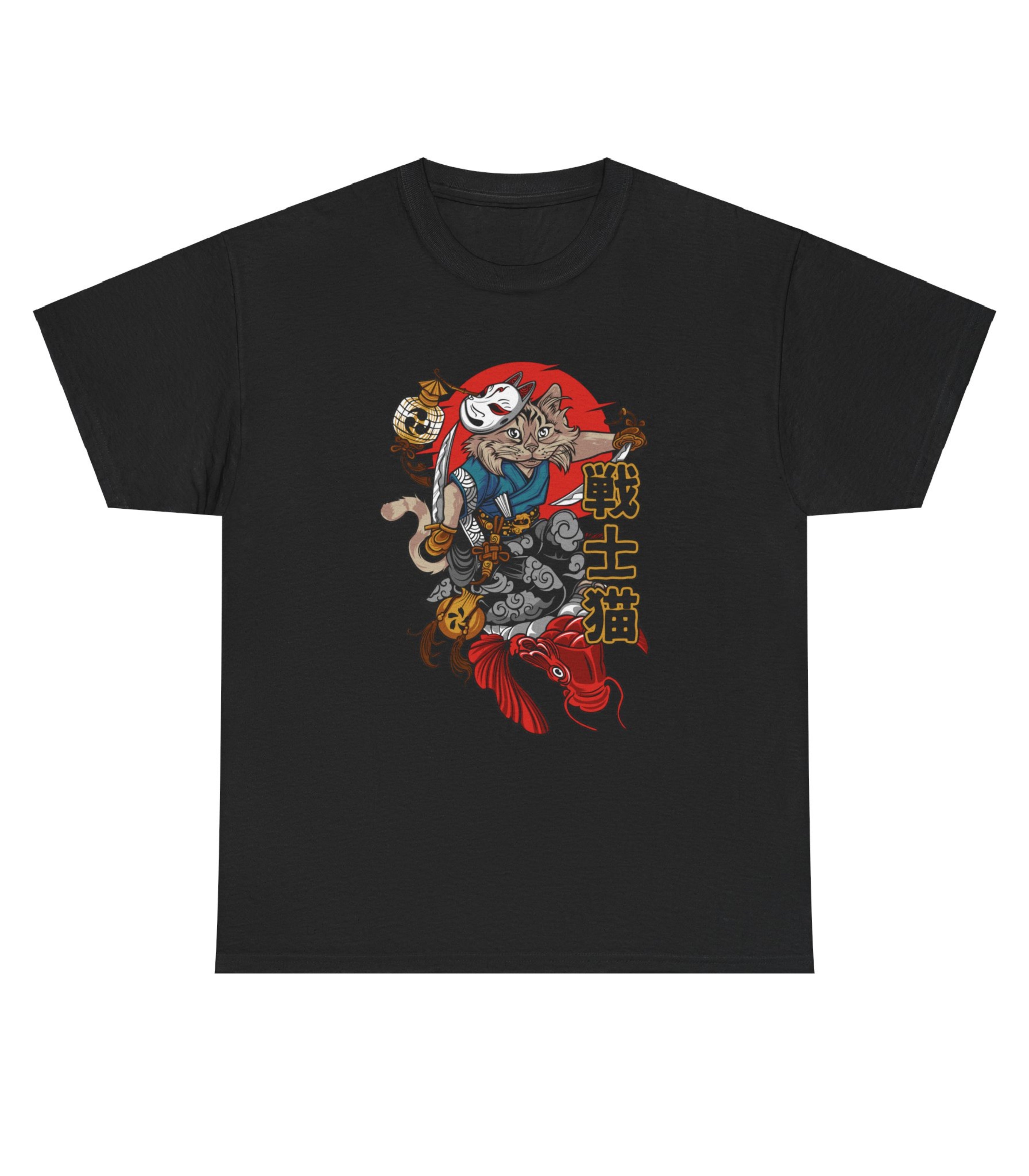 Samur-Neko Warrior T-Shirt