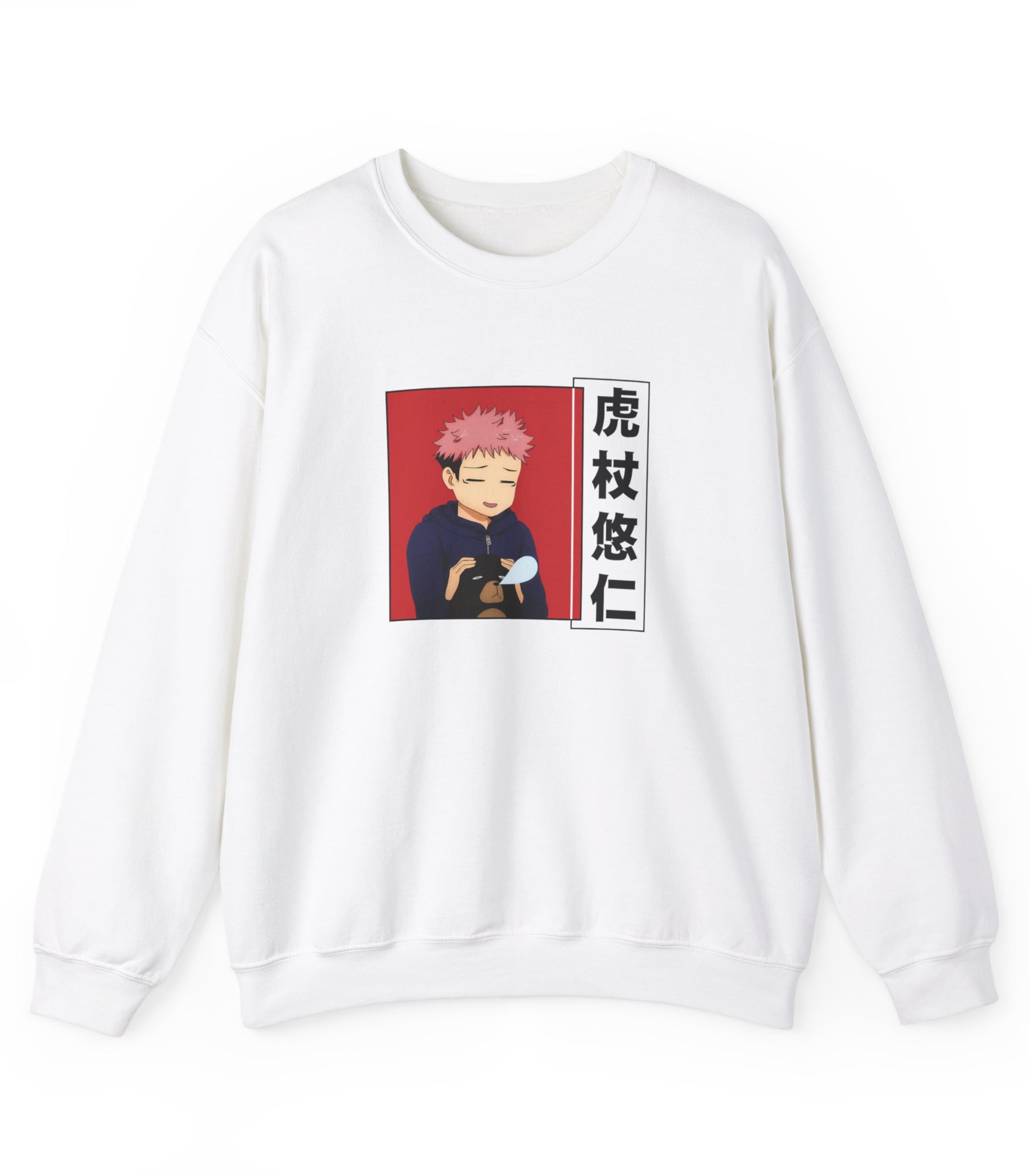 Yuuji with Tsukamoto Bear Sweatshirt