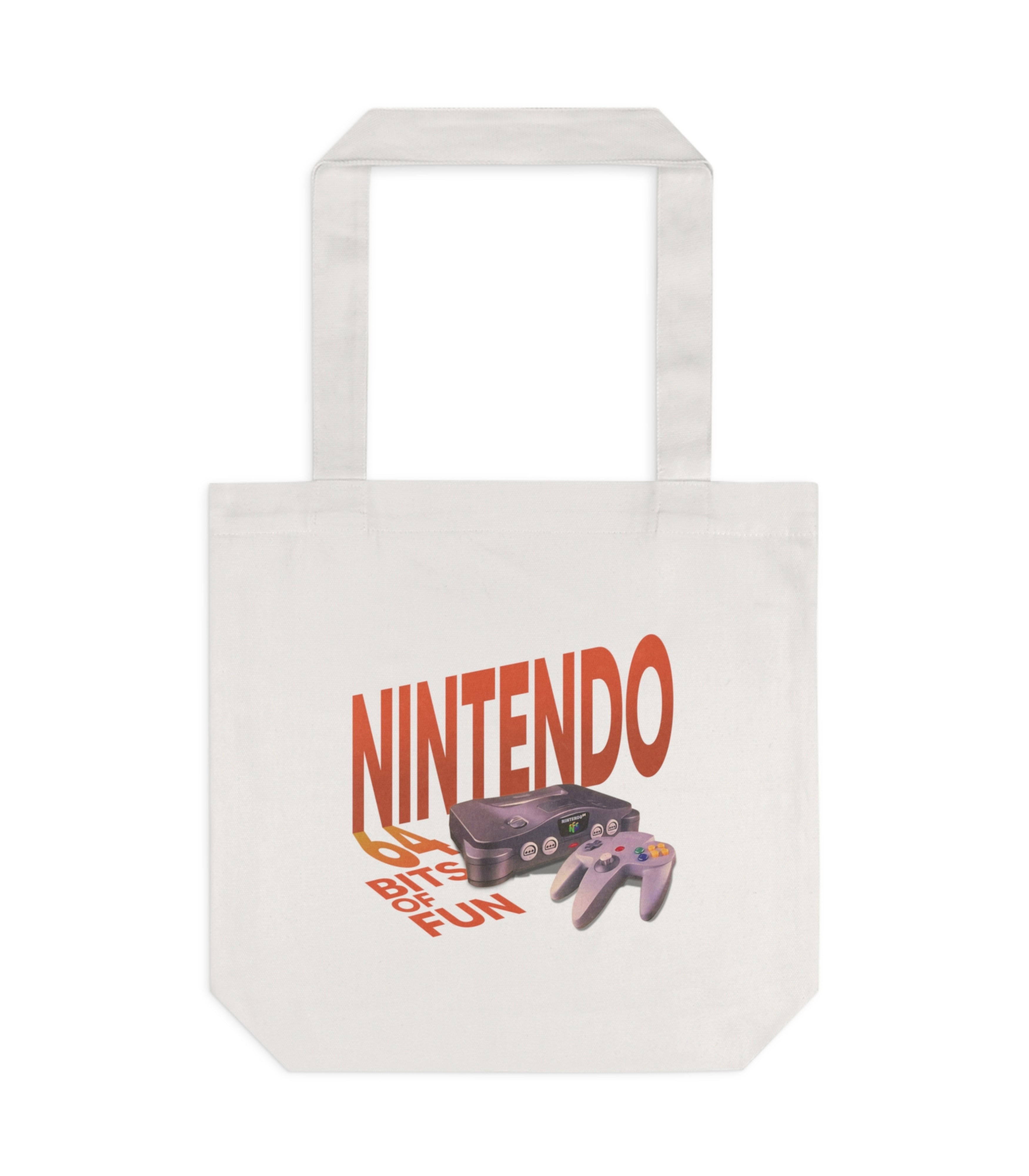 N64 Bits Of Fun Tote Bag