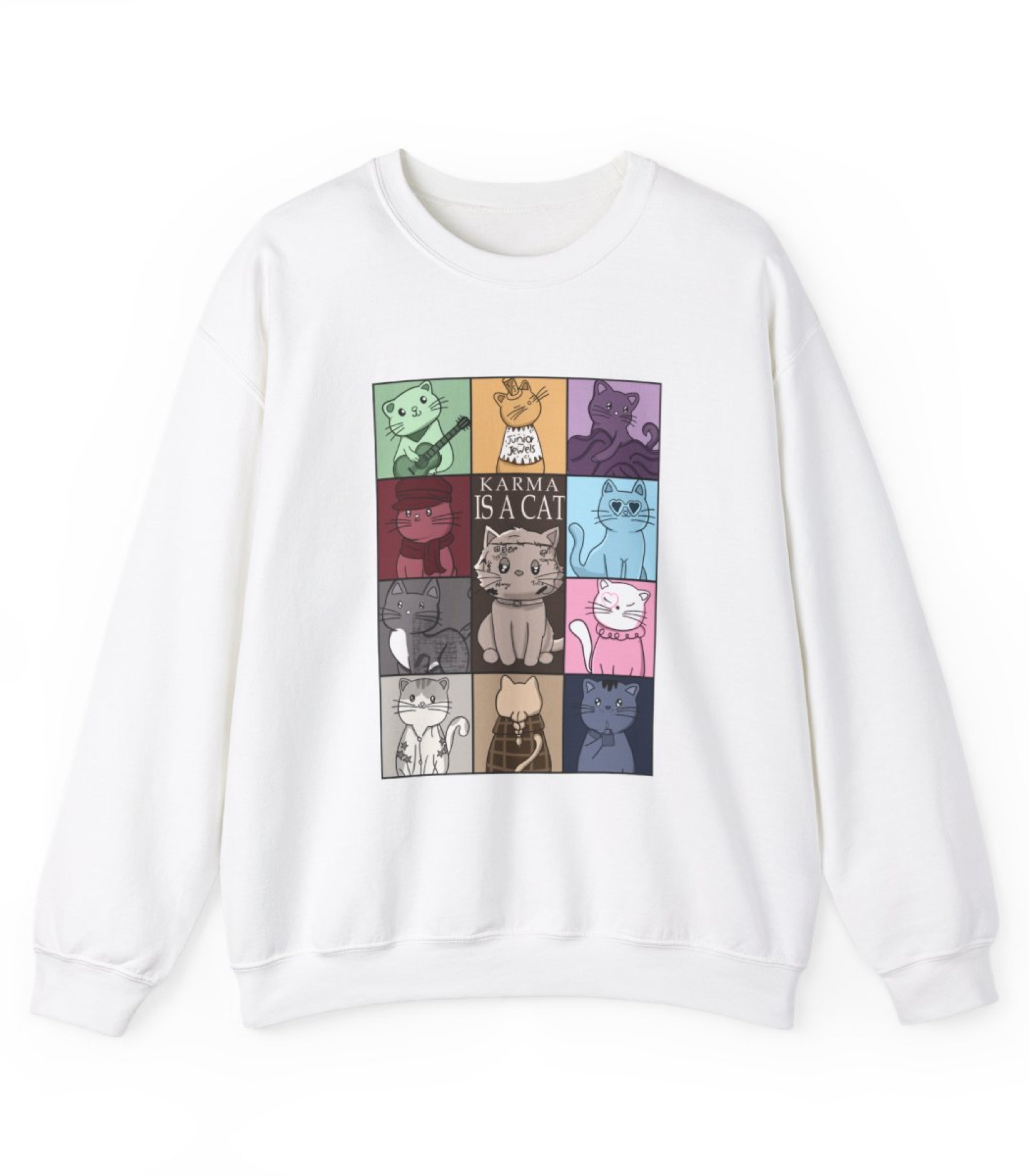 Karma Is A Cat Sweatshirt