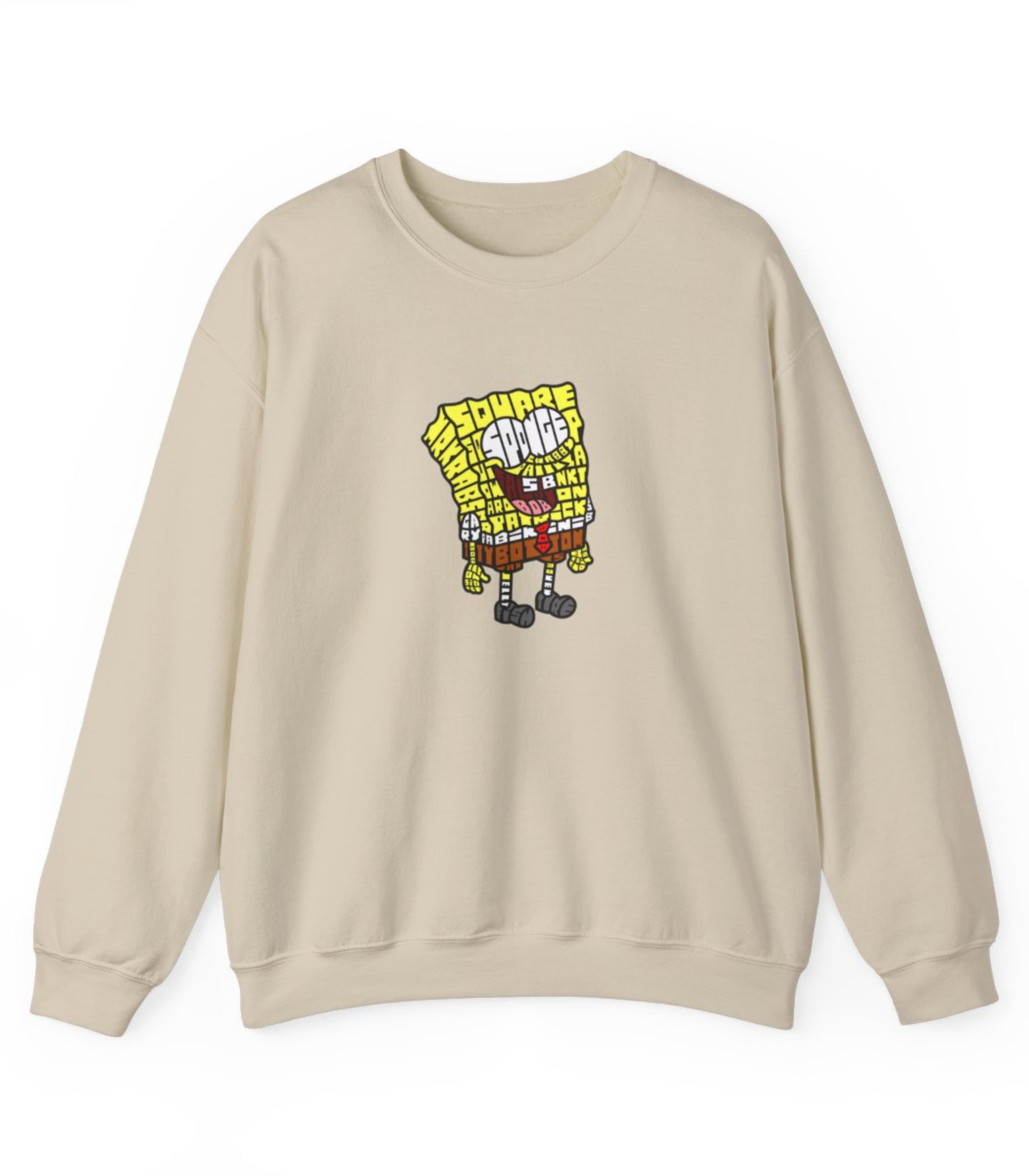 SpongeBob Typography Sweatshirt