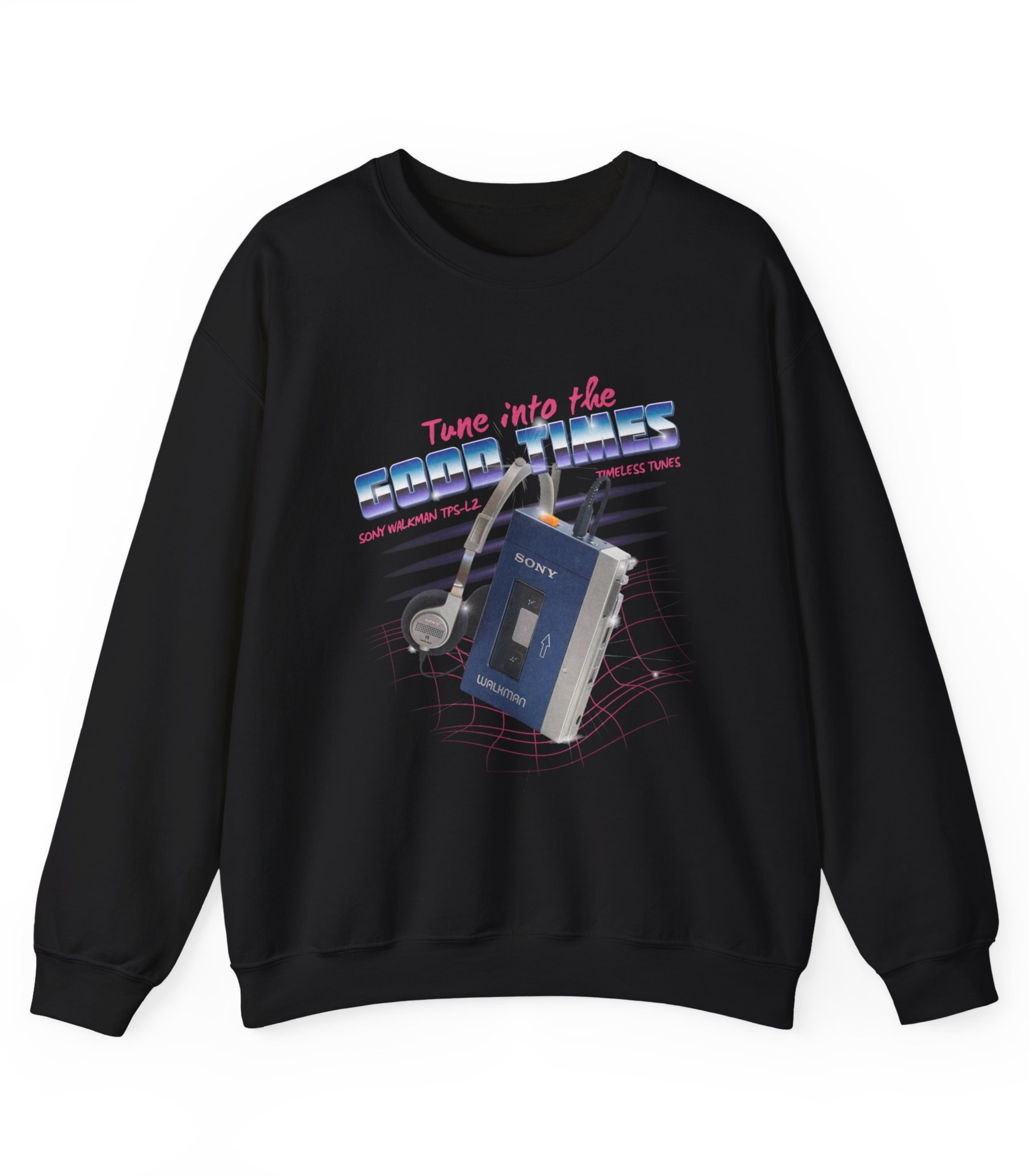 Retro walkman Tune into the good times Sweatshirt