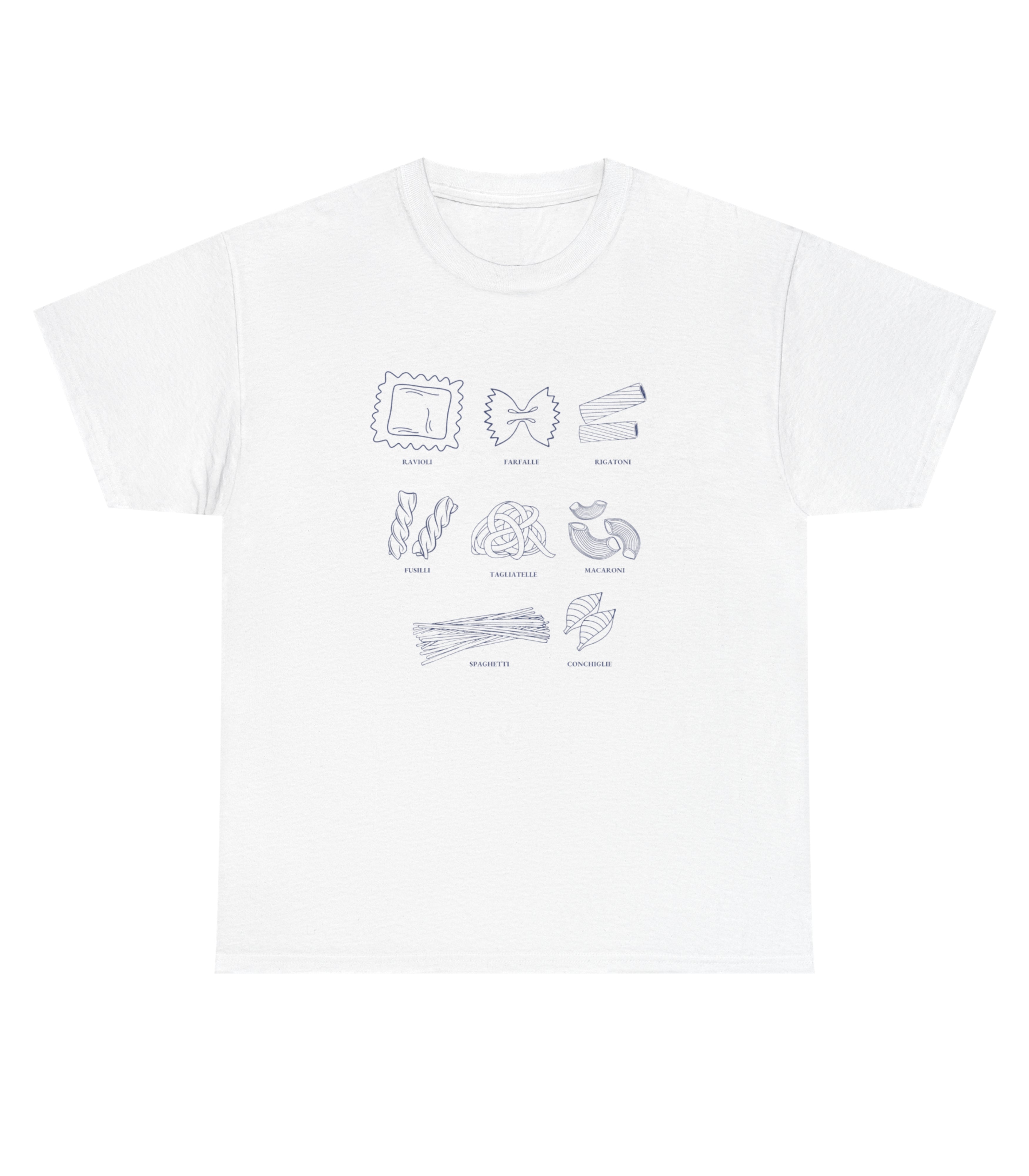 Pasta Shapes T-Shirt