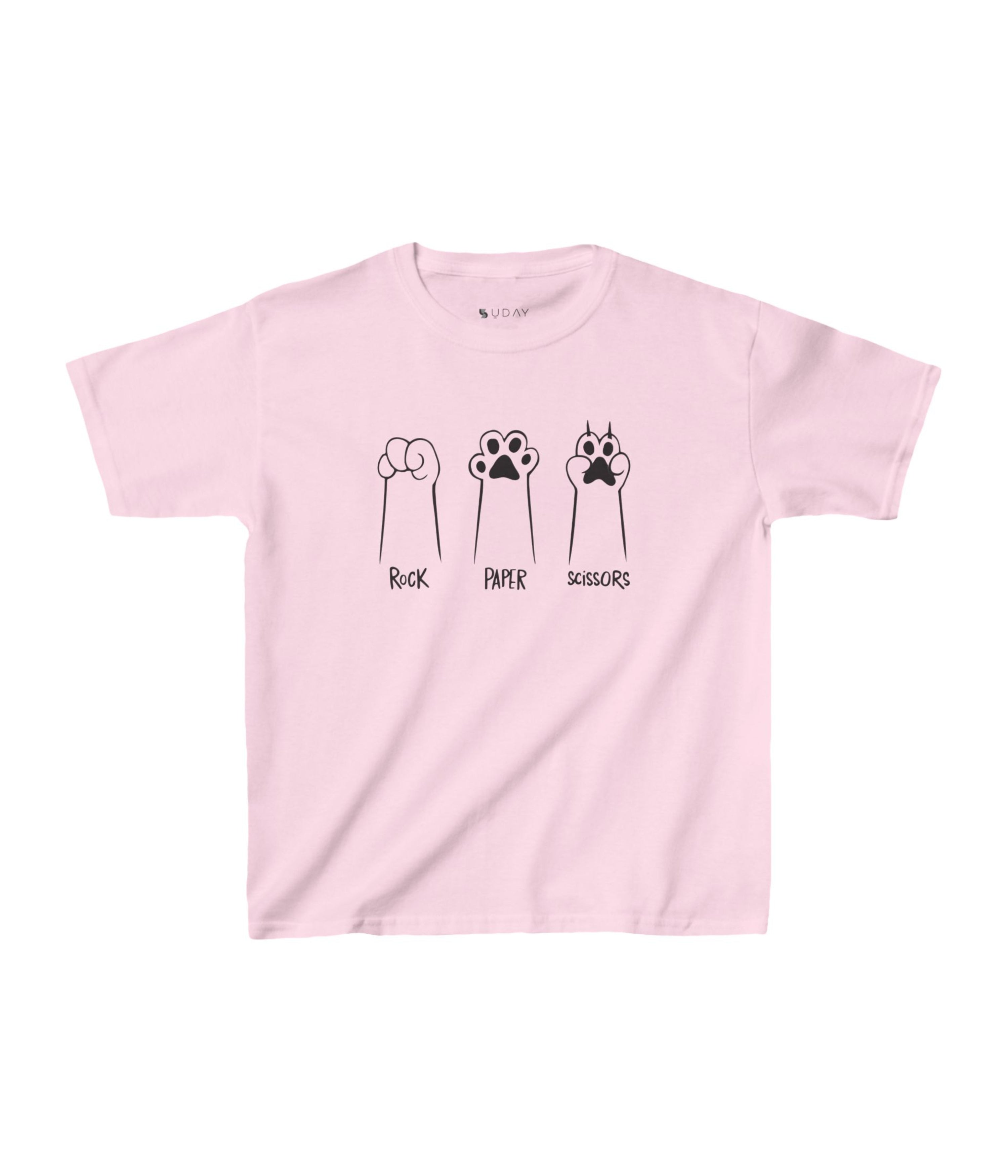 Cat Paws Mono Kids Tee