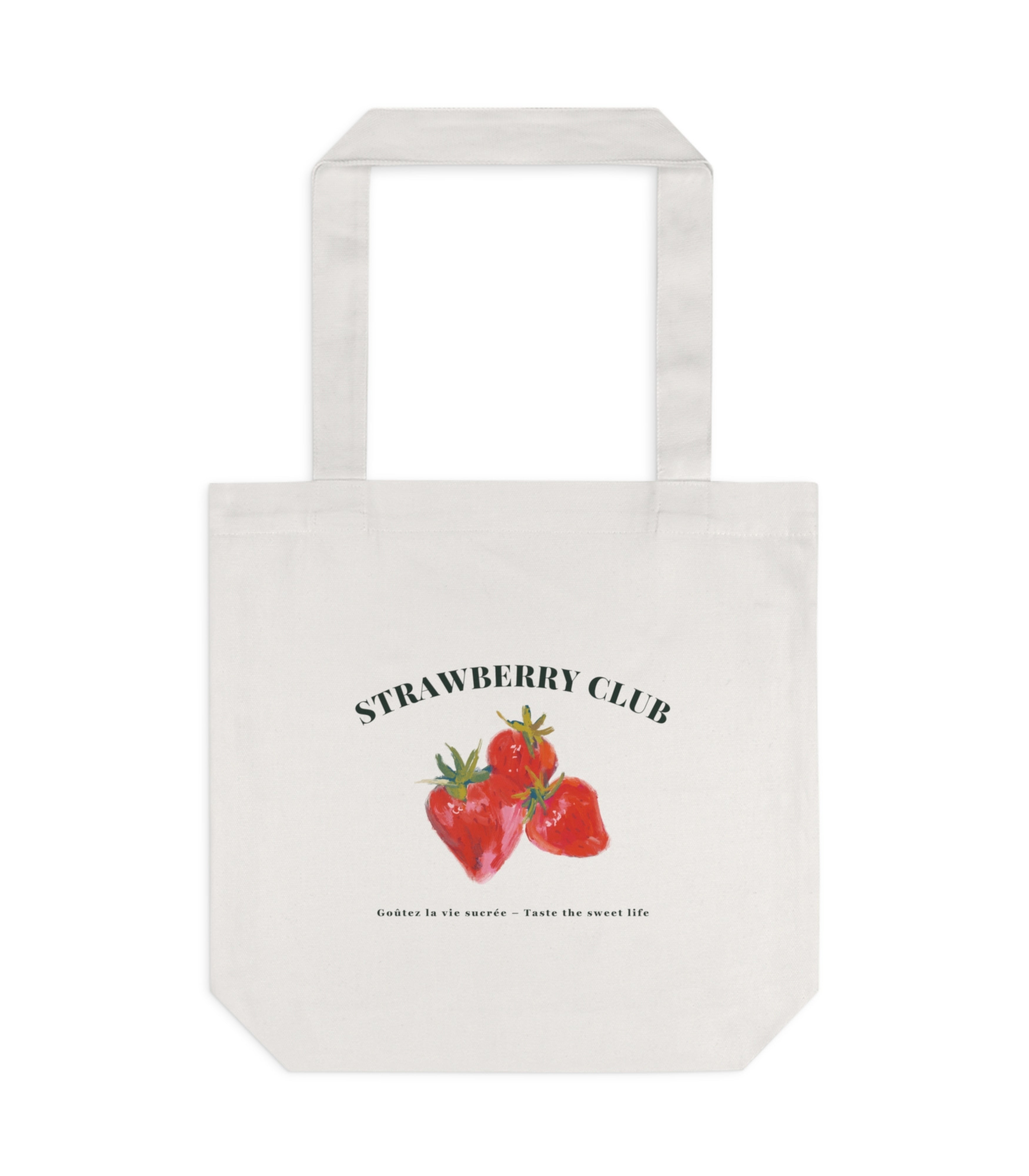 Strawberry Club Tote Bag