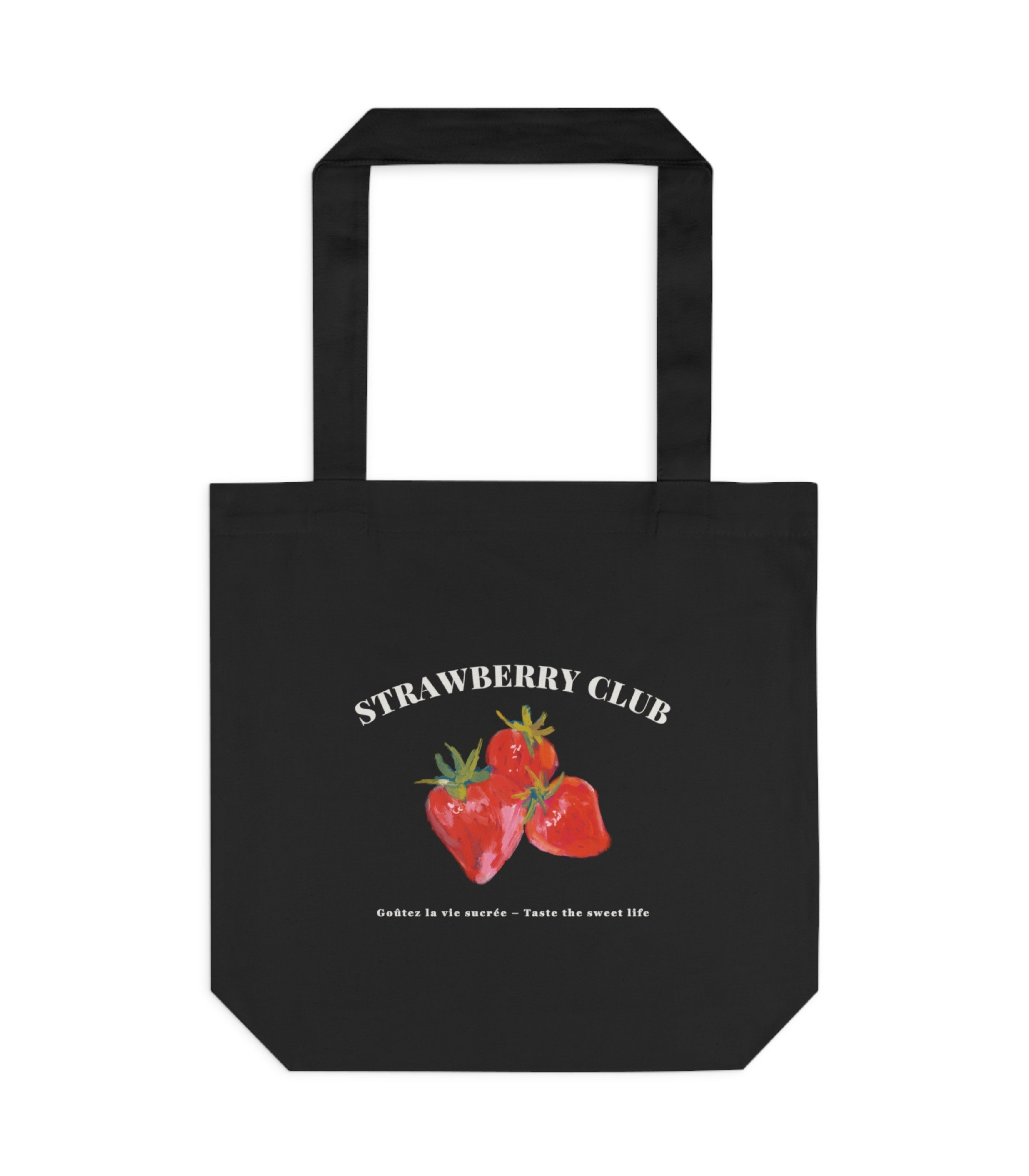 Strawberry Club Tote Bag