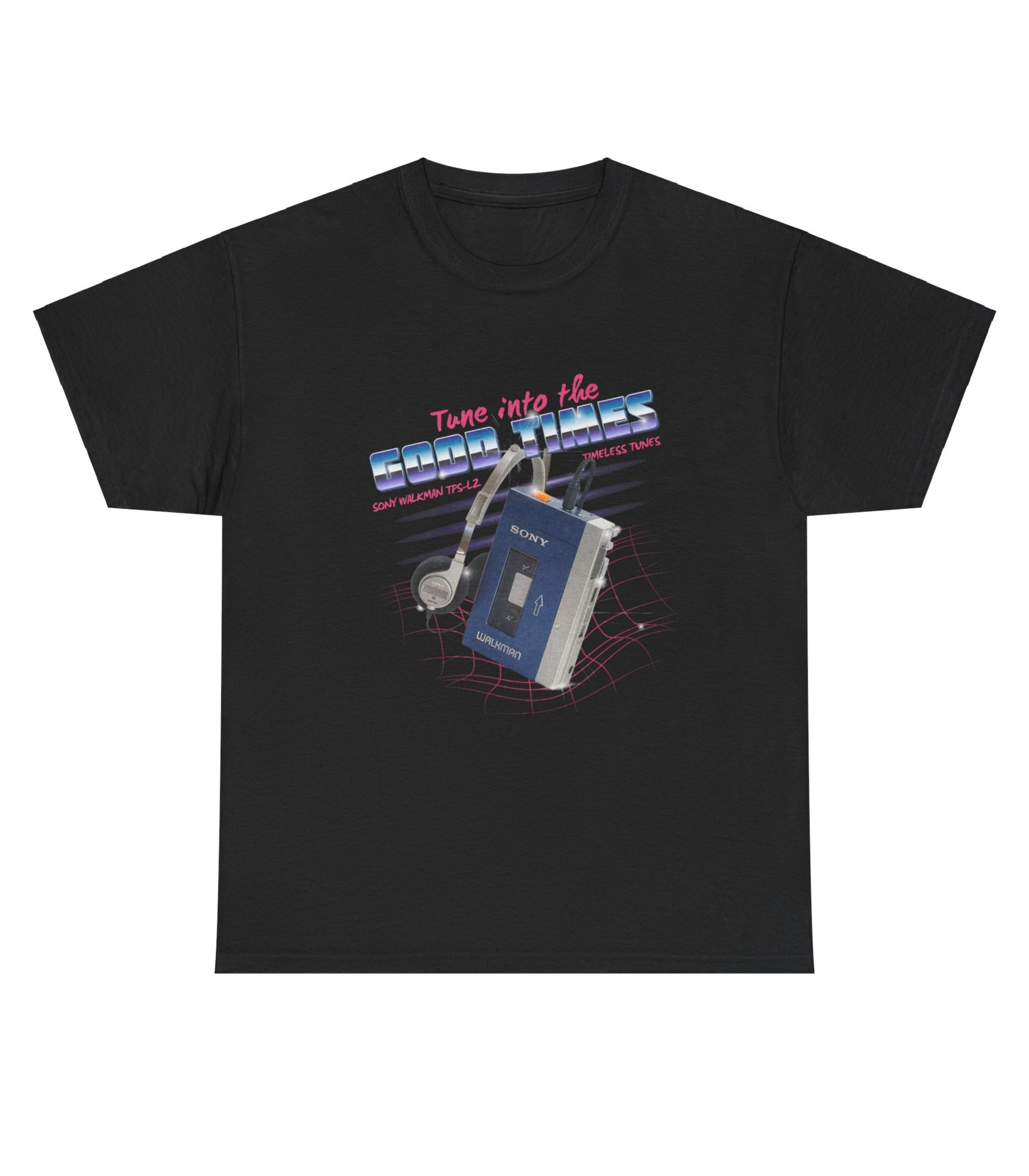 Retro Walkman Tune Into The Good Times T-Shirt