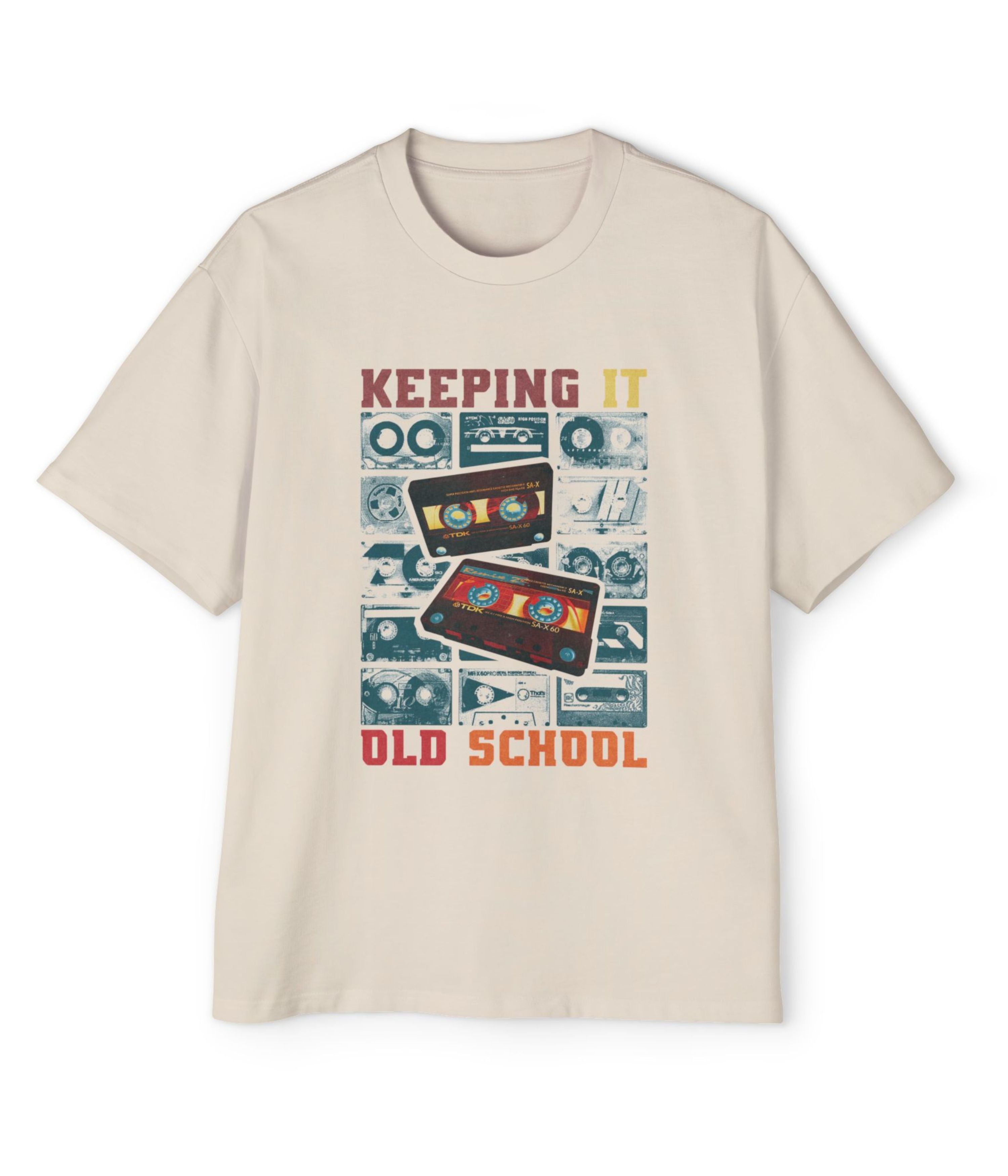 Keeping It Old School Men's Oversized Tee