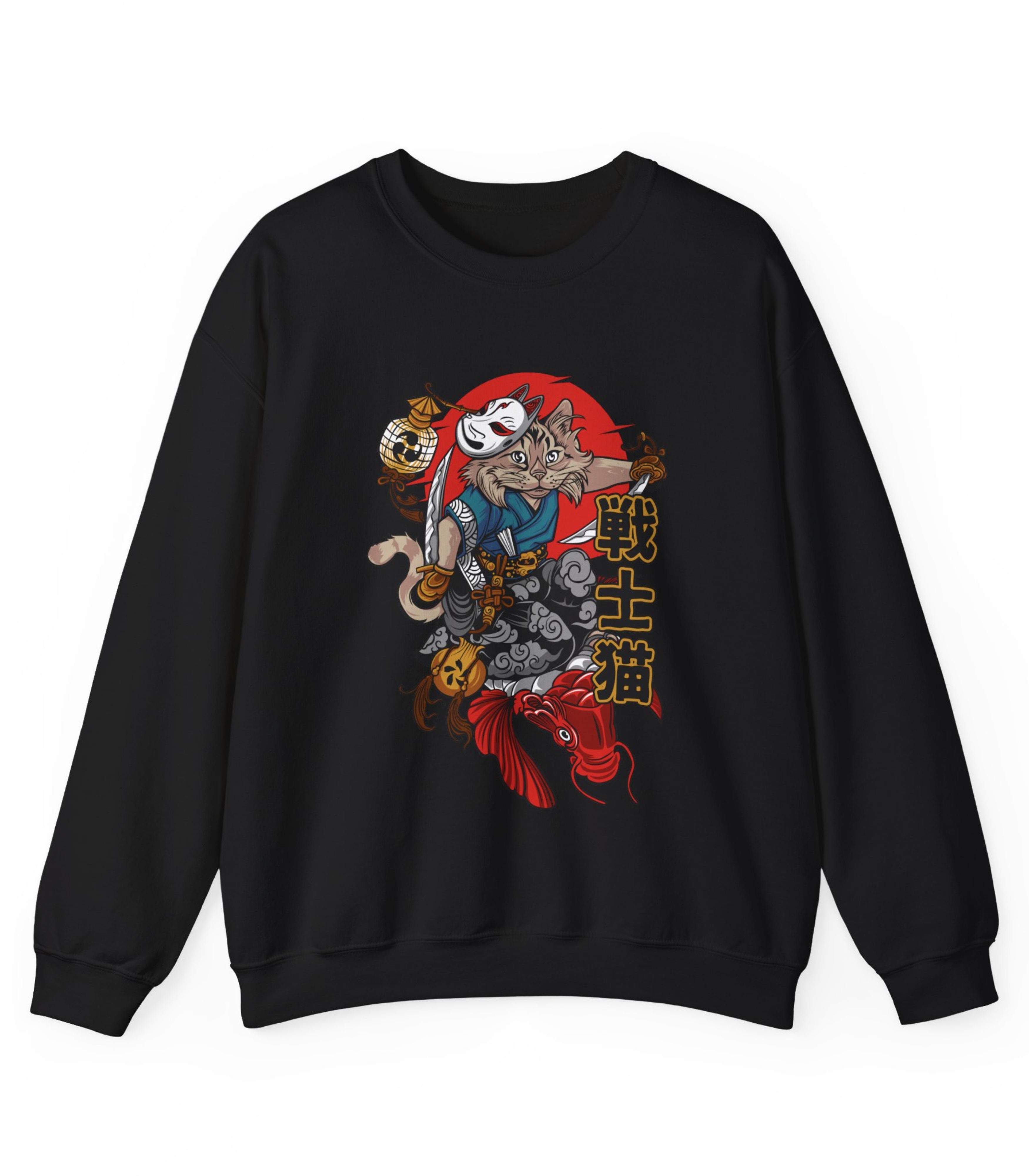 Samur-Neko Warrior Sweatshirt