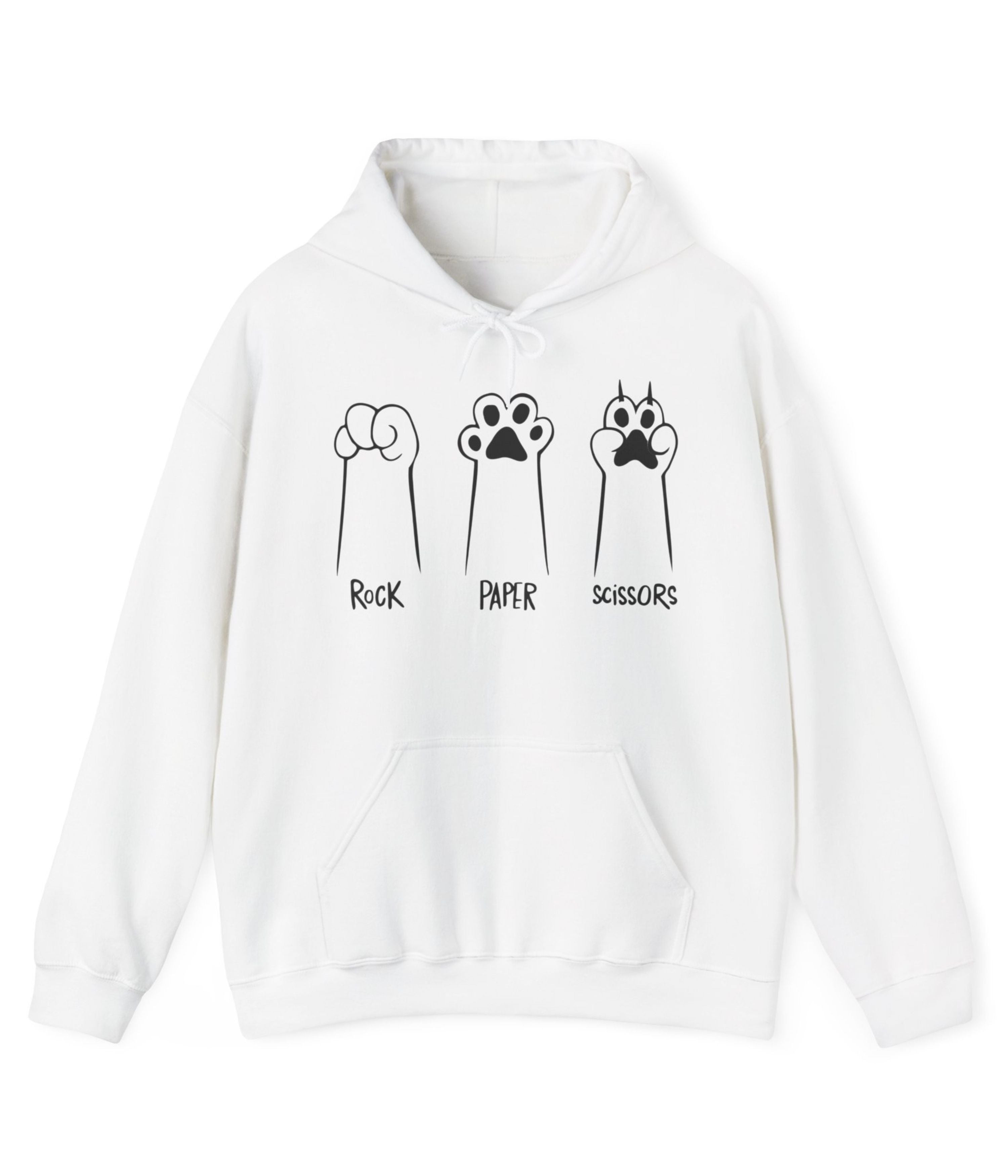 Cat Paws Mono Hoodie