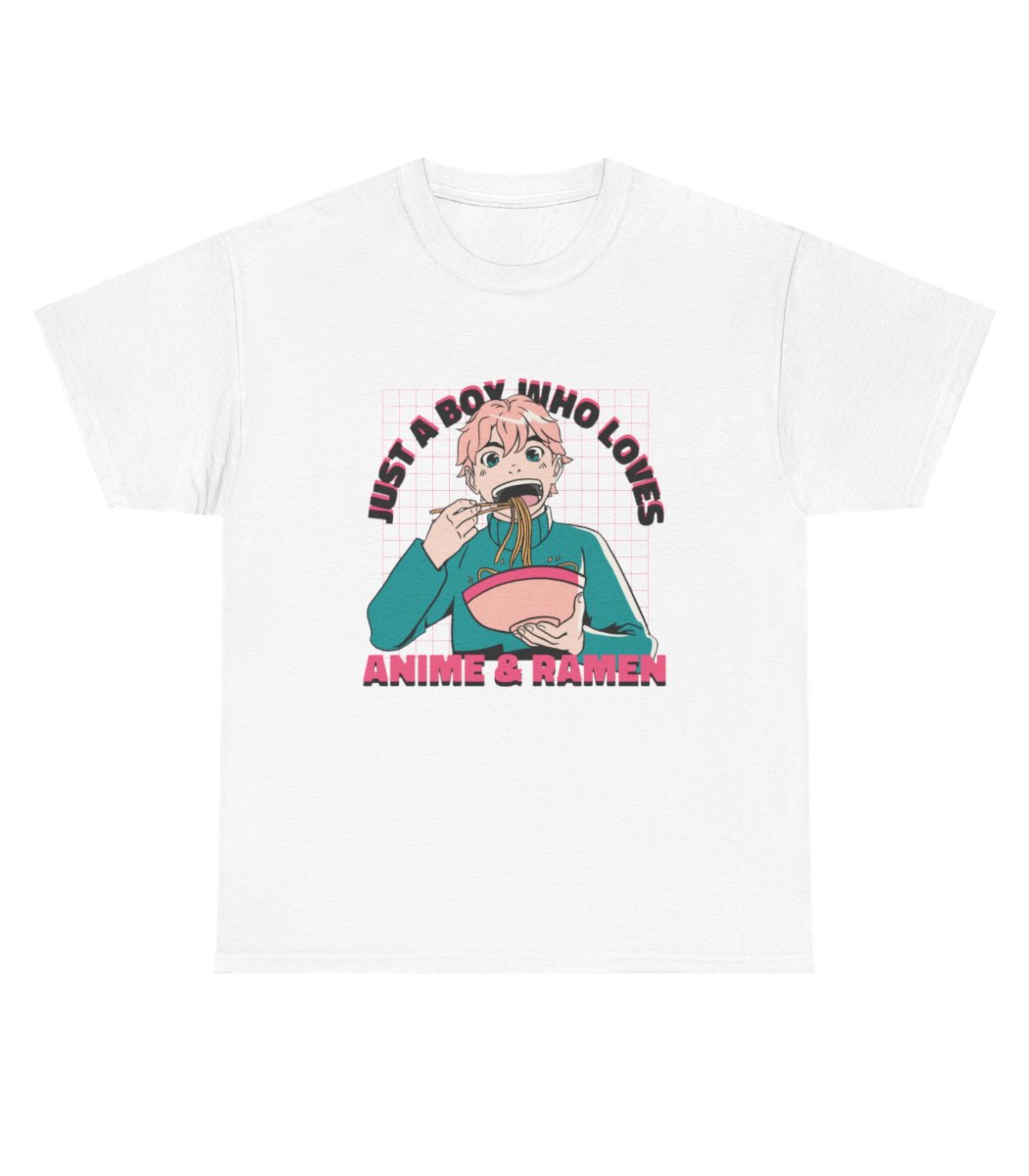 Just A Boy Who loves Anime And Ramen T-Shirt