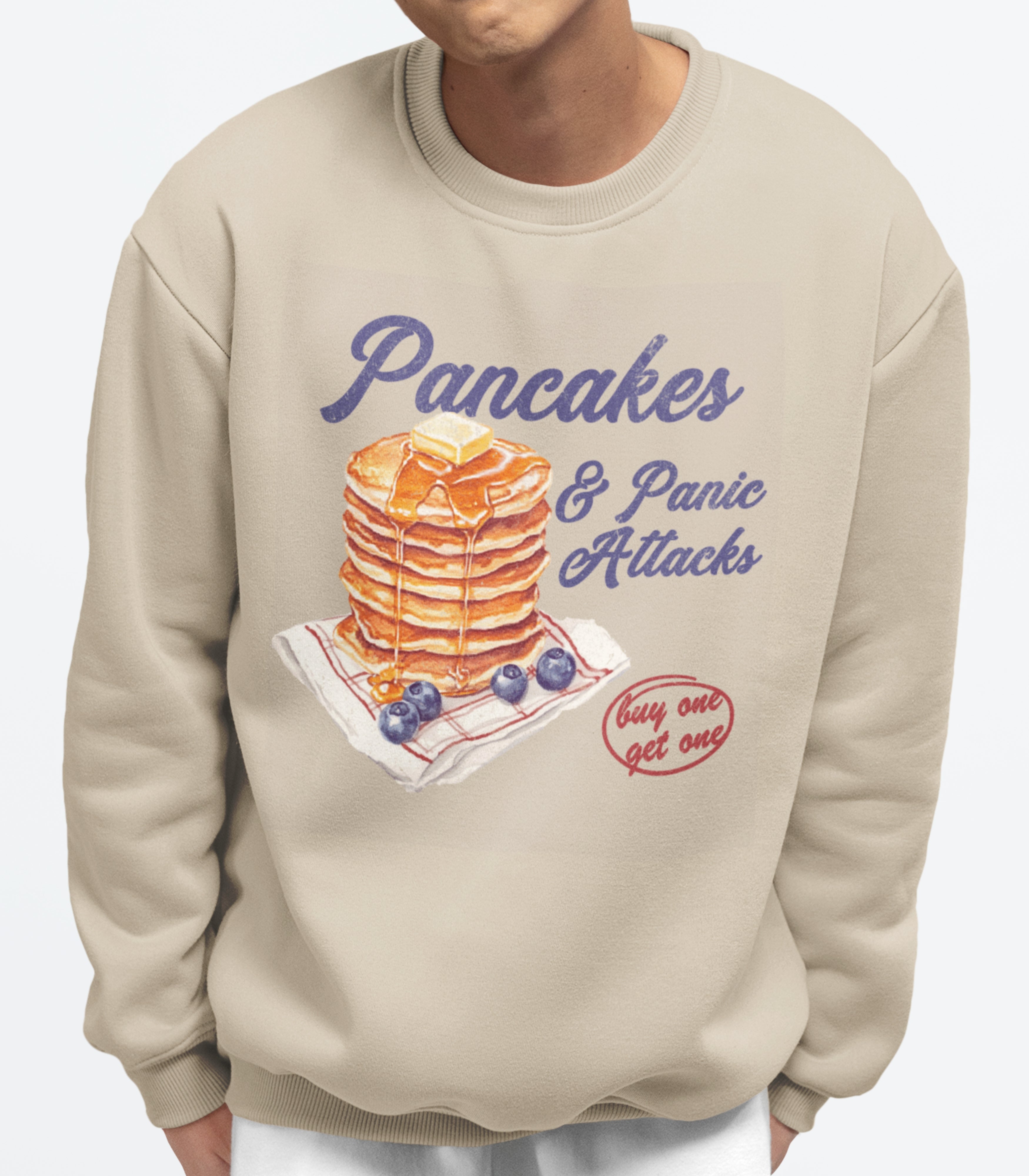 Pancakes Panic Sweatshirt