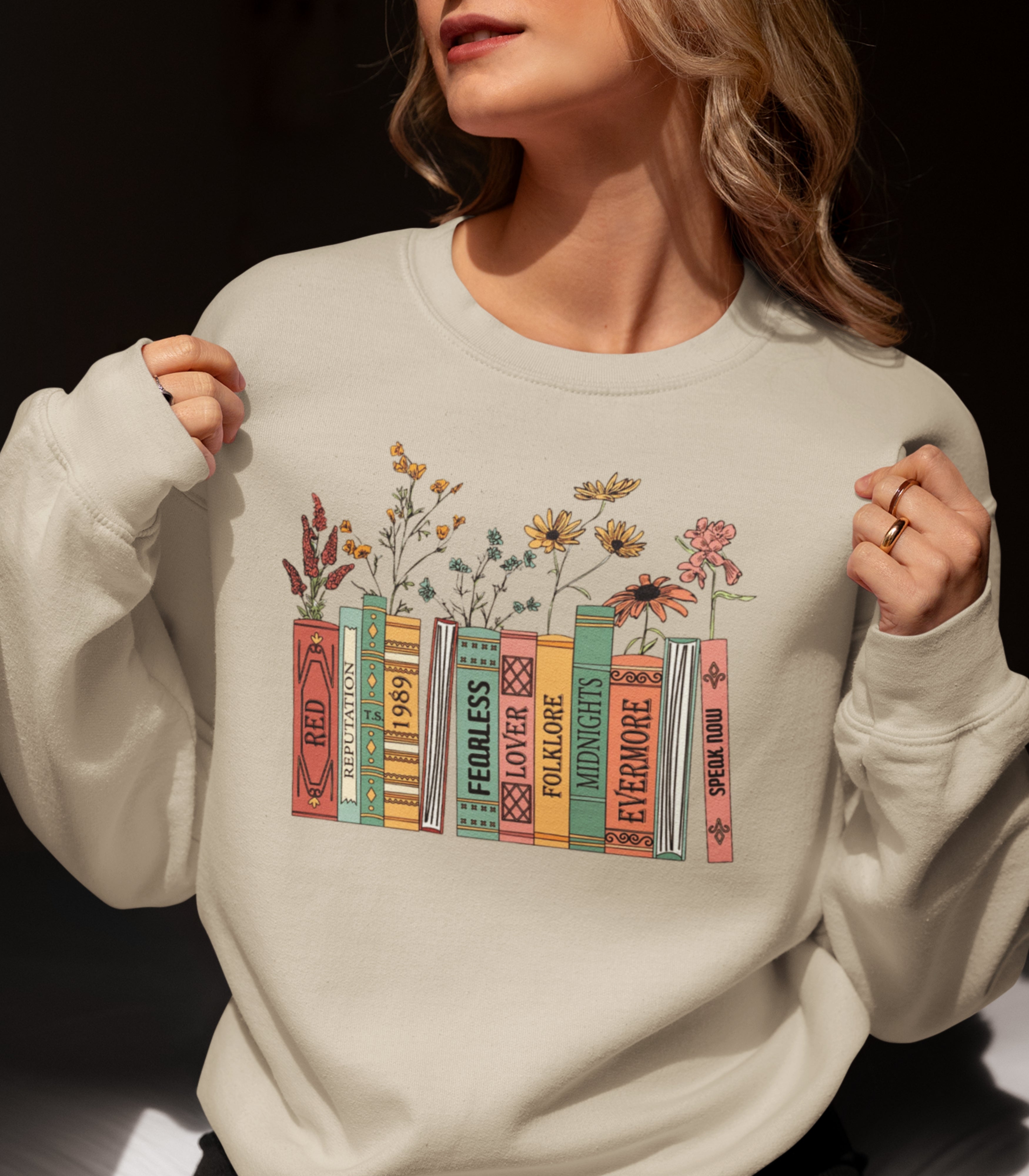 Albums As Books Sweatshirt