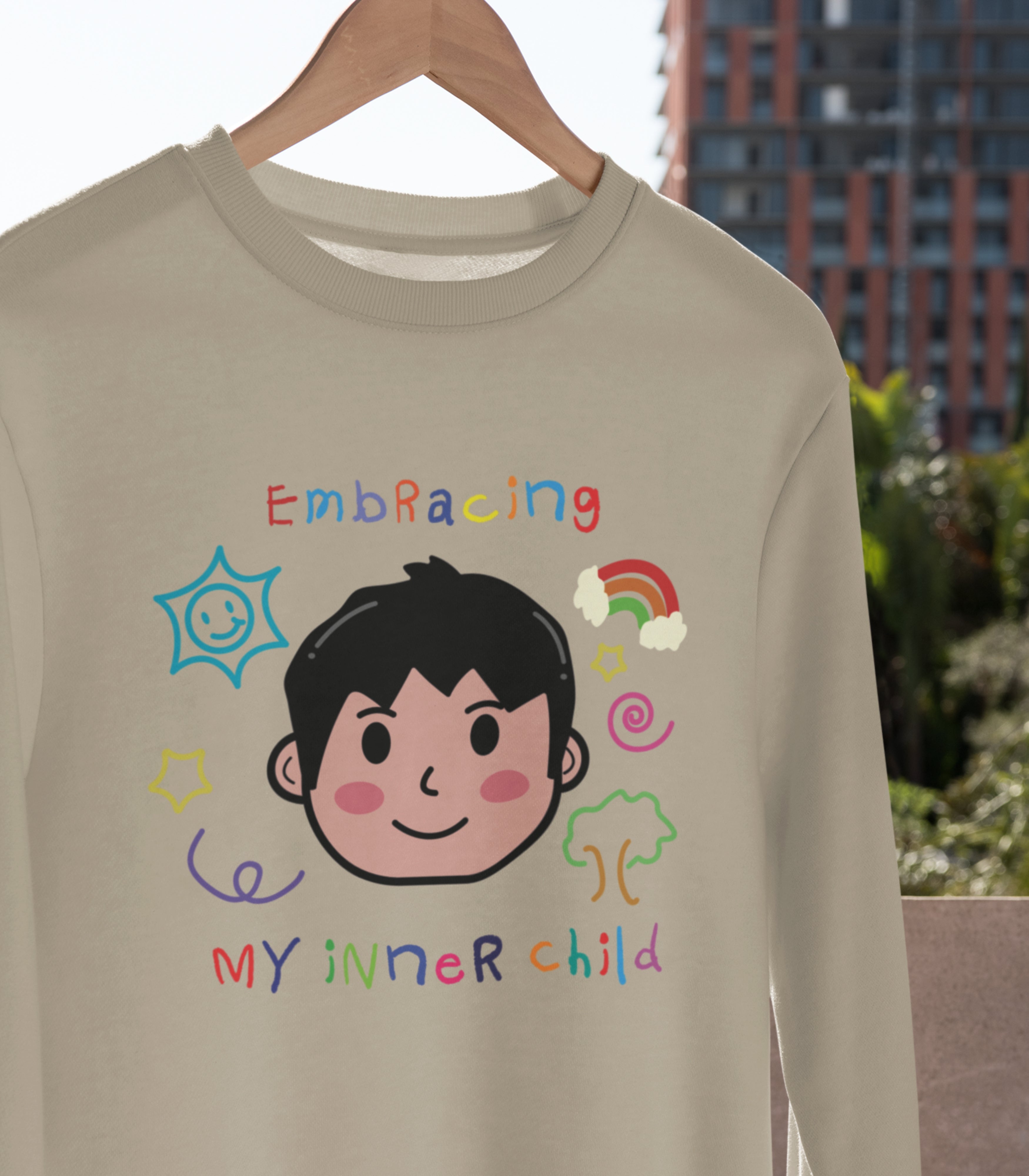 Embracing My Inner Child Sweatshirt