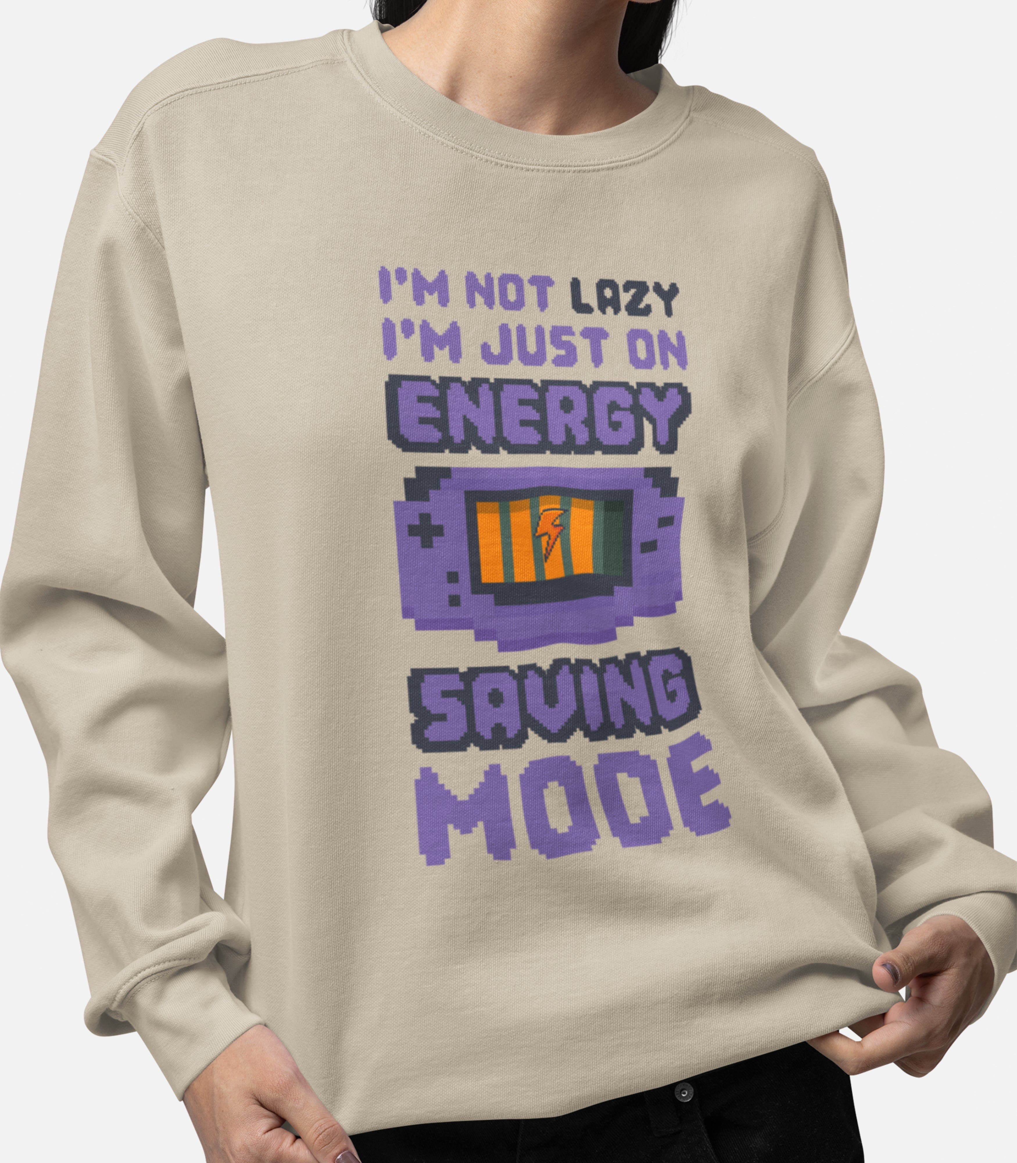 Gaming Energy Saving Mode Sweatshirt