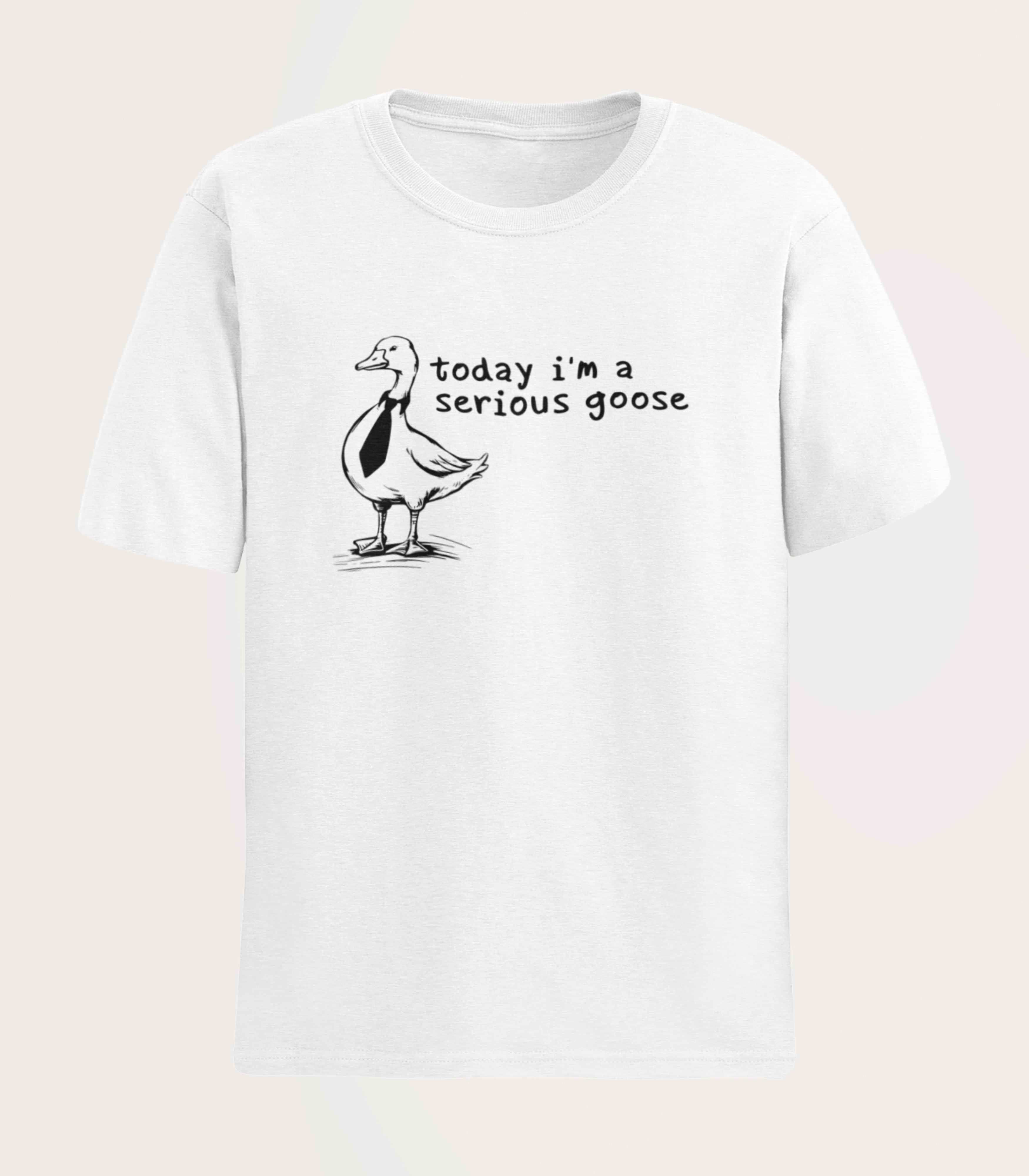Today I Am a Serious Goose T-Shirt