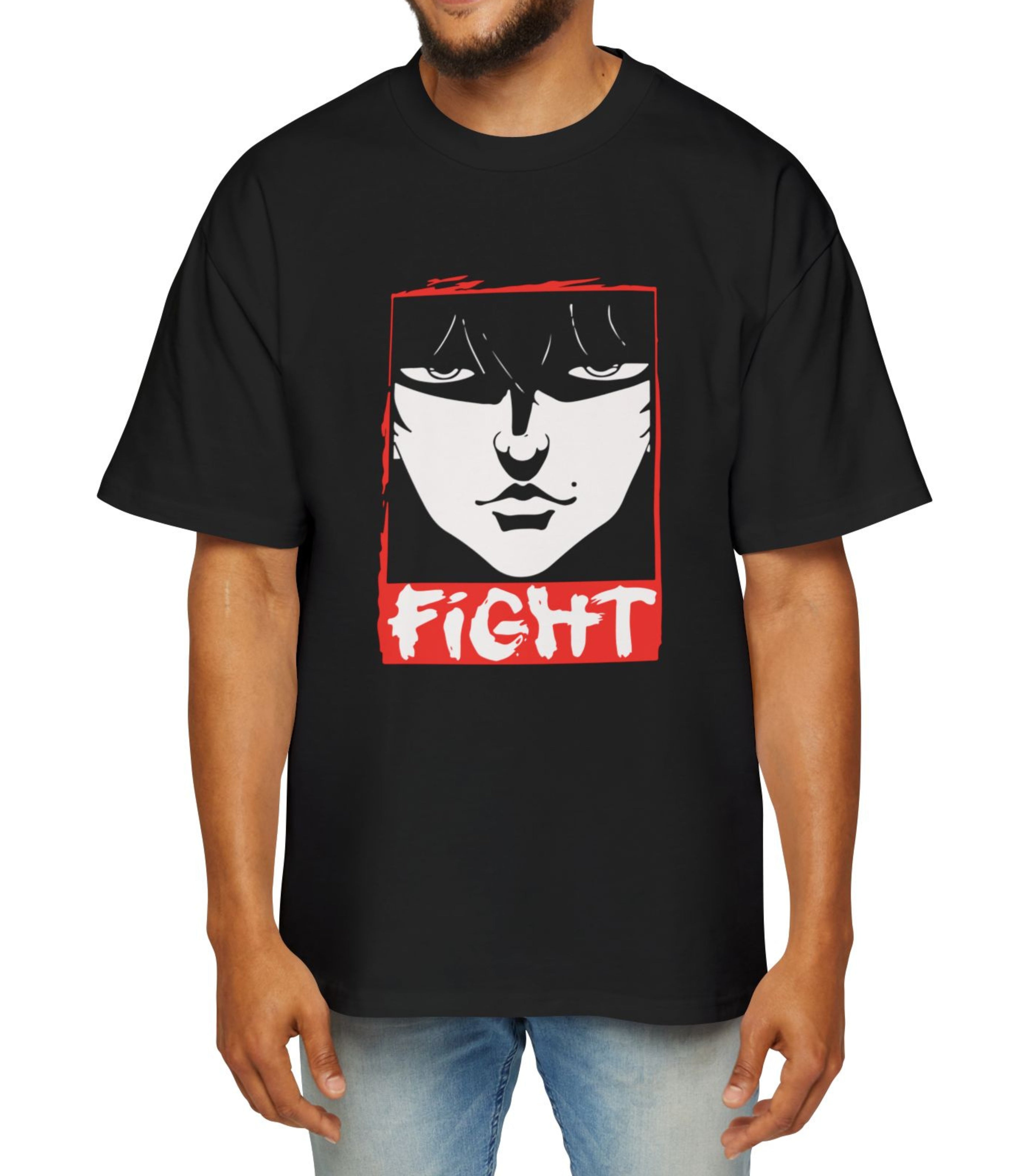 Fight Oversized Men's Oversized Tee