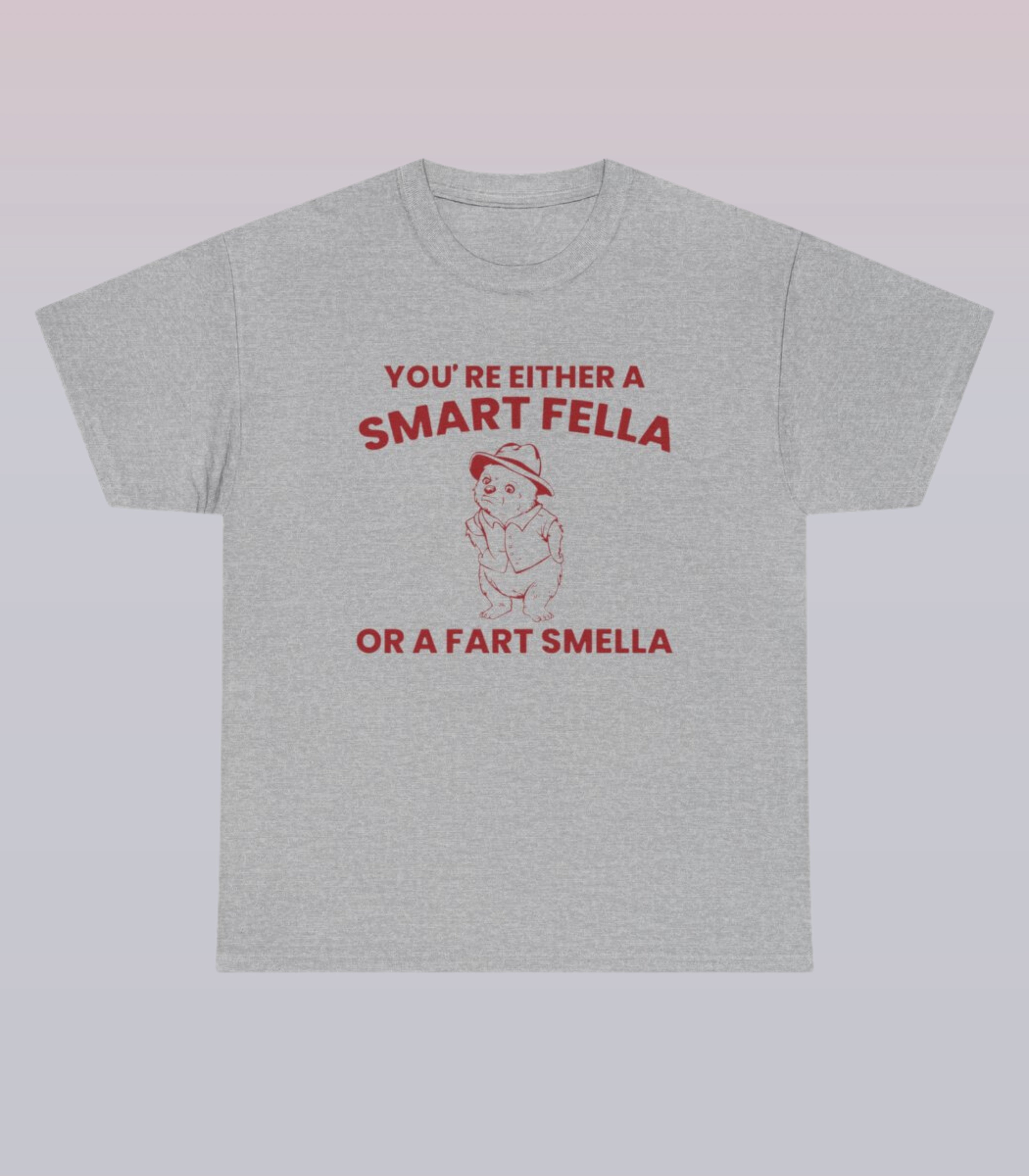 You Are Either A Smart Fella Or A Fart Smella T-Shirt