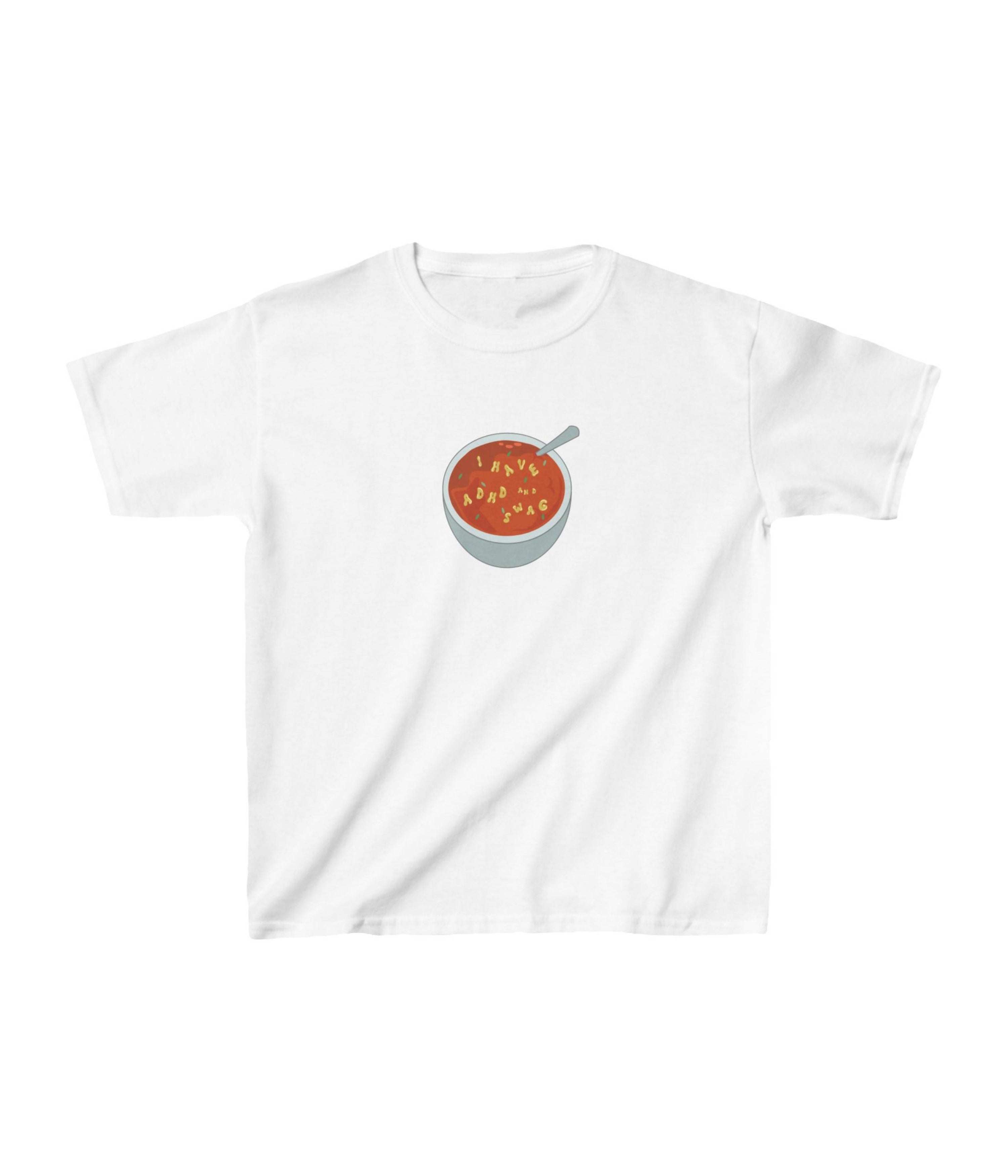 I Have ADHD And Swag Kids Tee