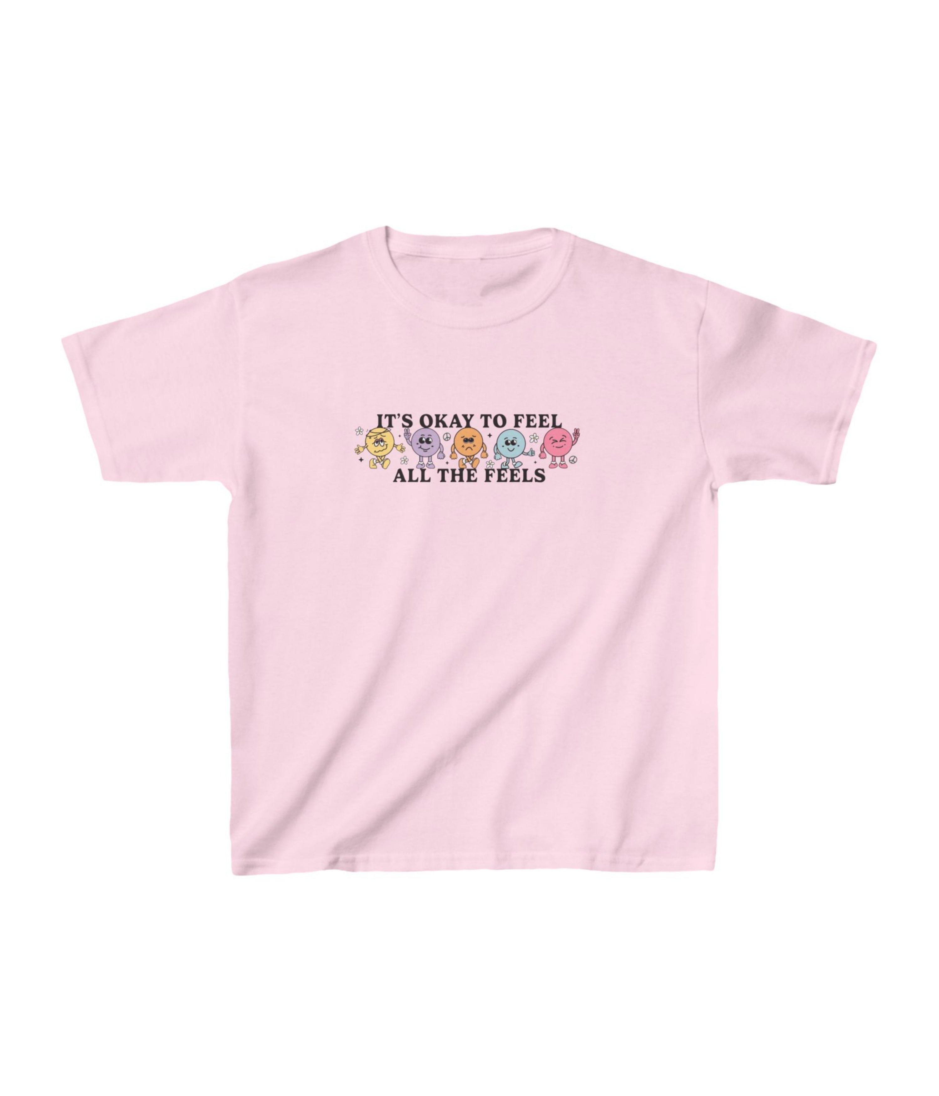 It's Okay To Feel All The Feels Kids Tee