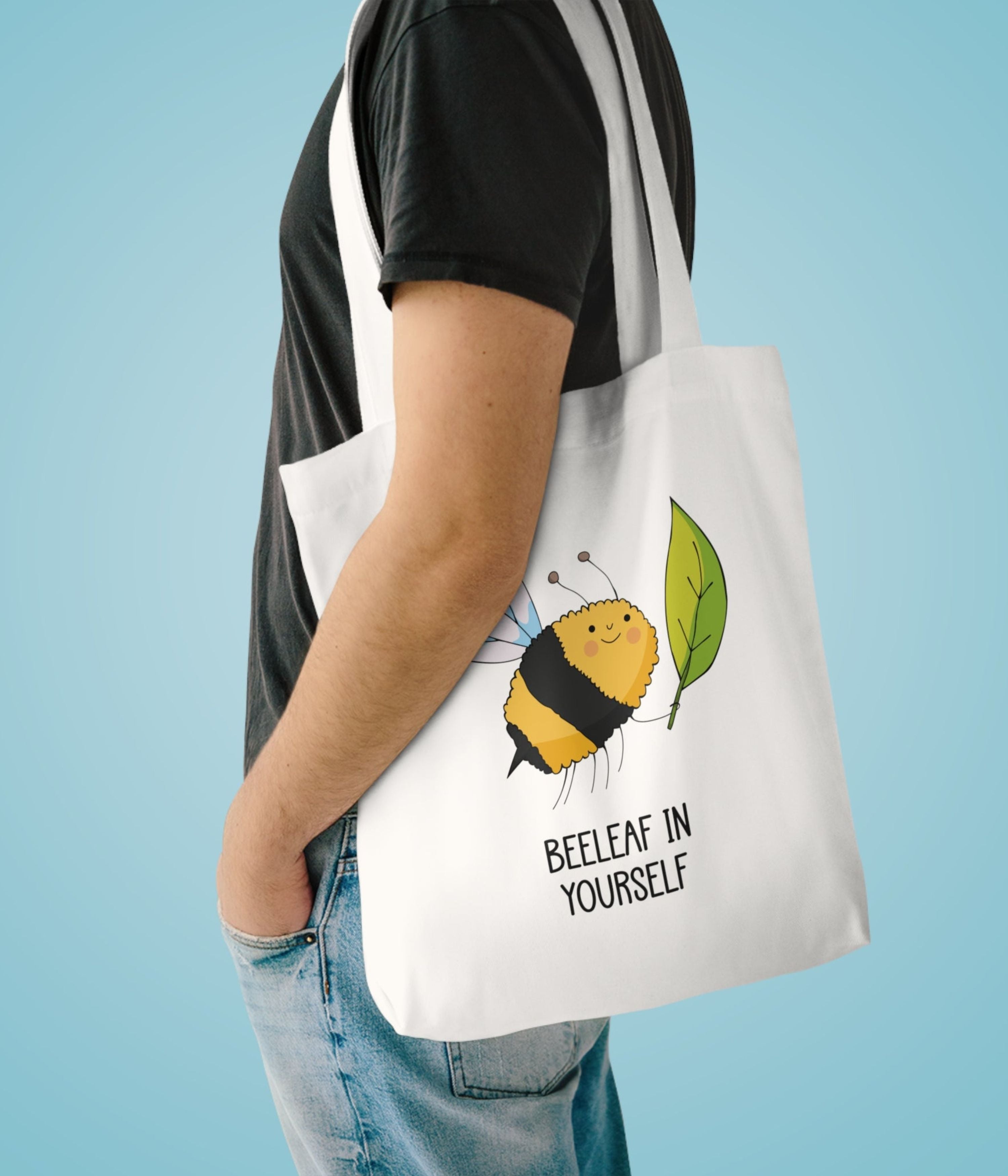 Beeleaf in yourself Tote Bag
