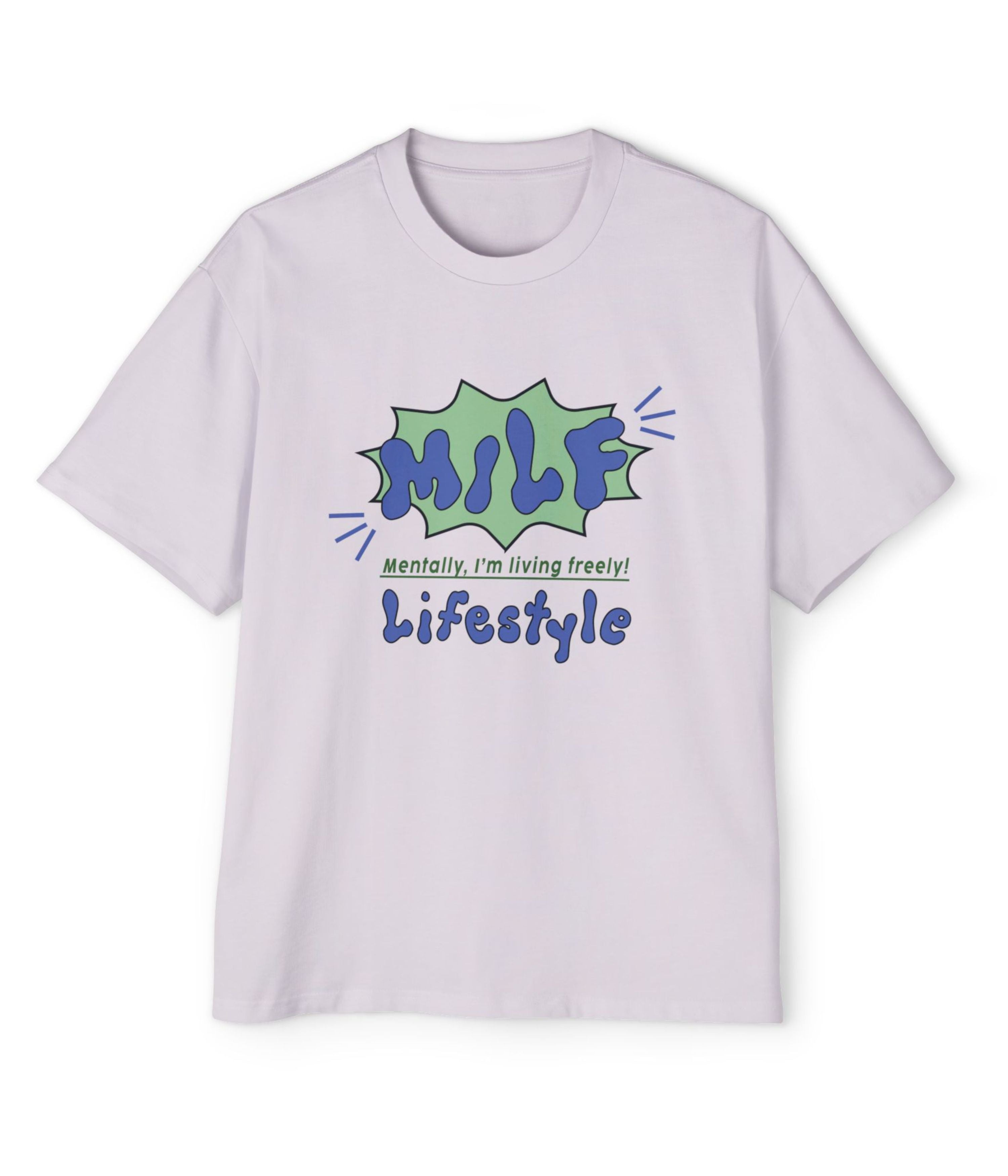 Mentally I'm living Freely Men's Oversized Tee