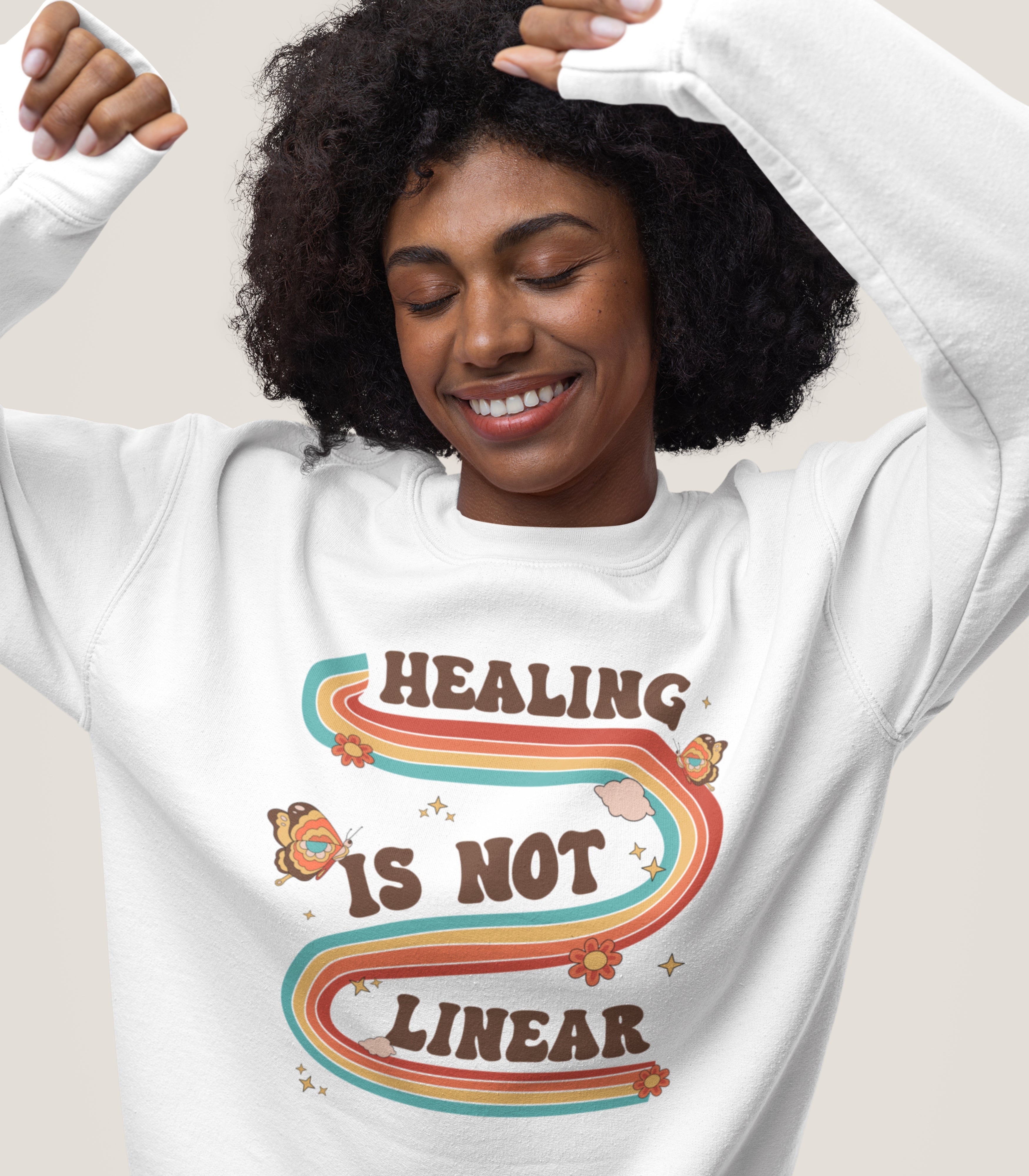 Healing Is Not Linear Sweatshirt