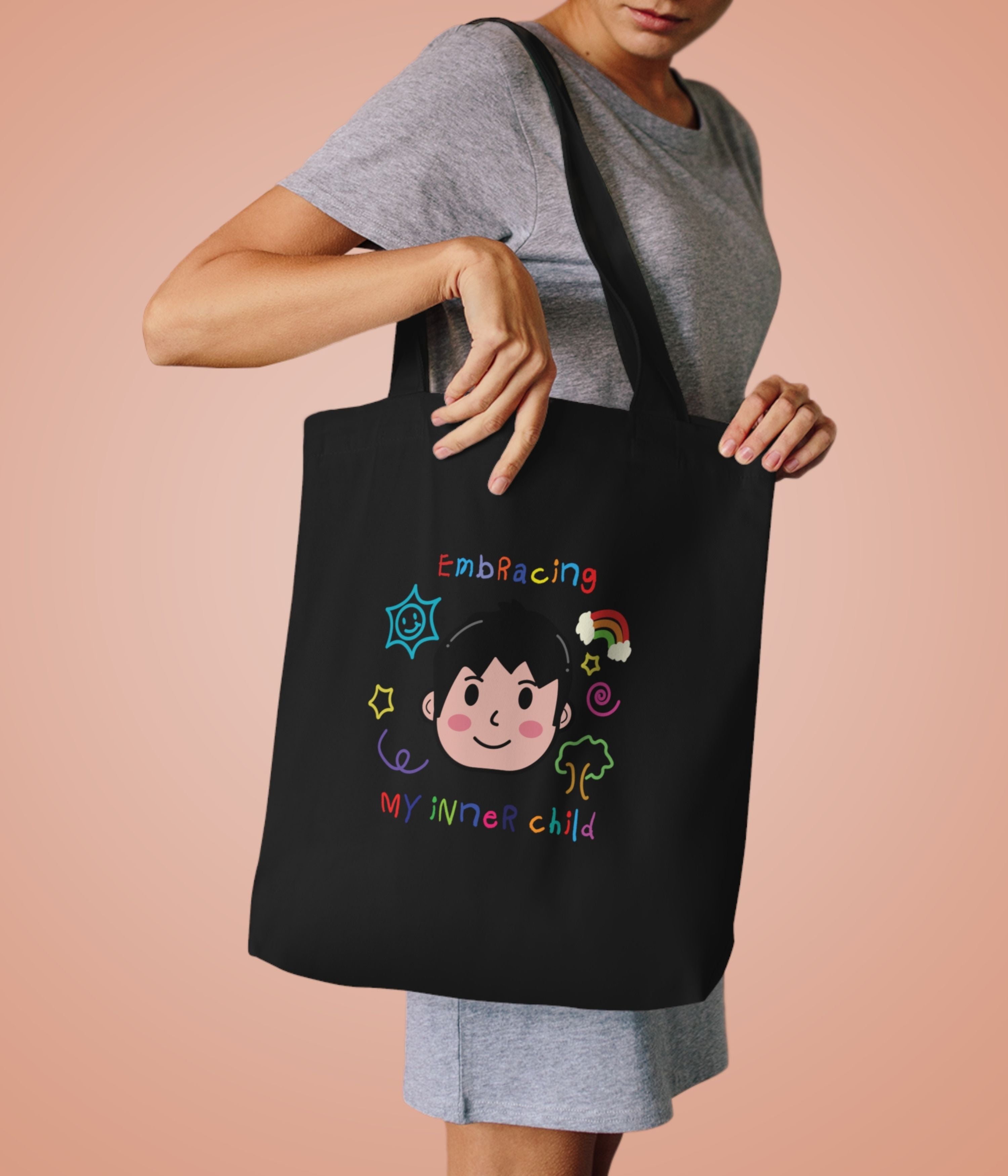 Embracing My Inner Child Tote Bag