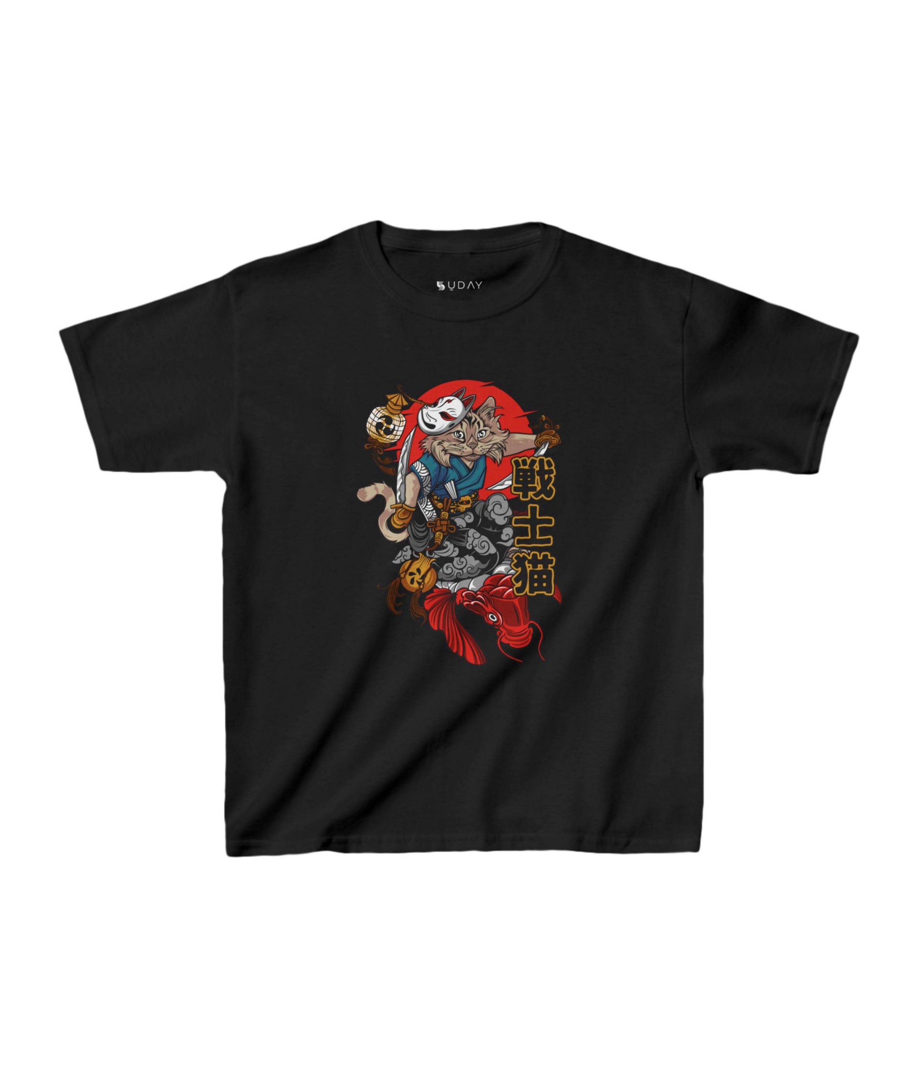 Samur-Neko Warrior Kids Tee