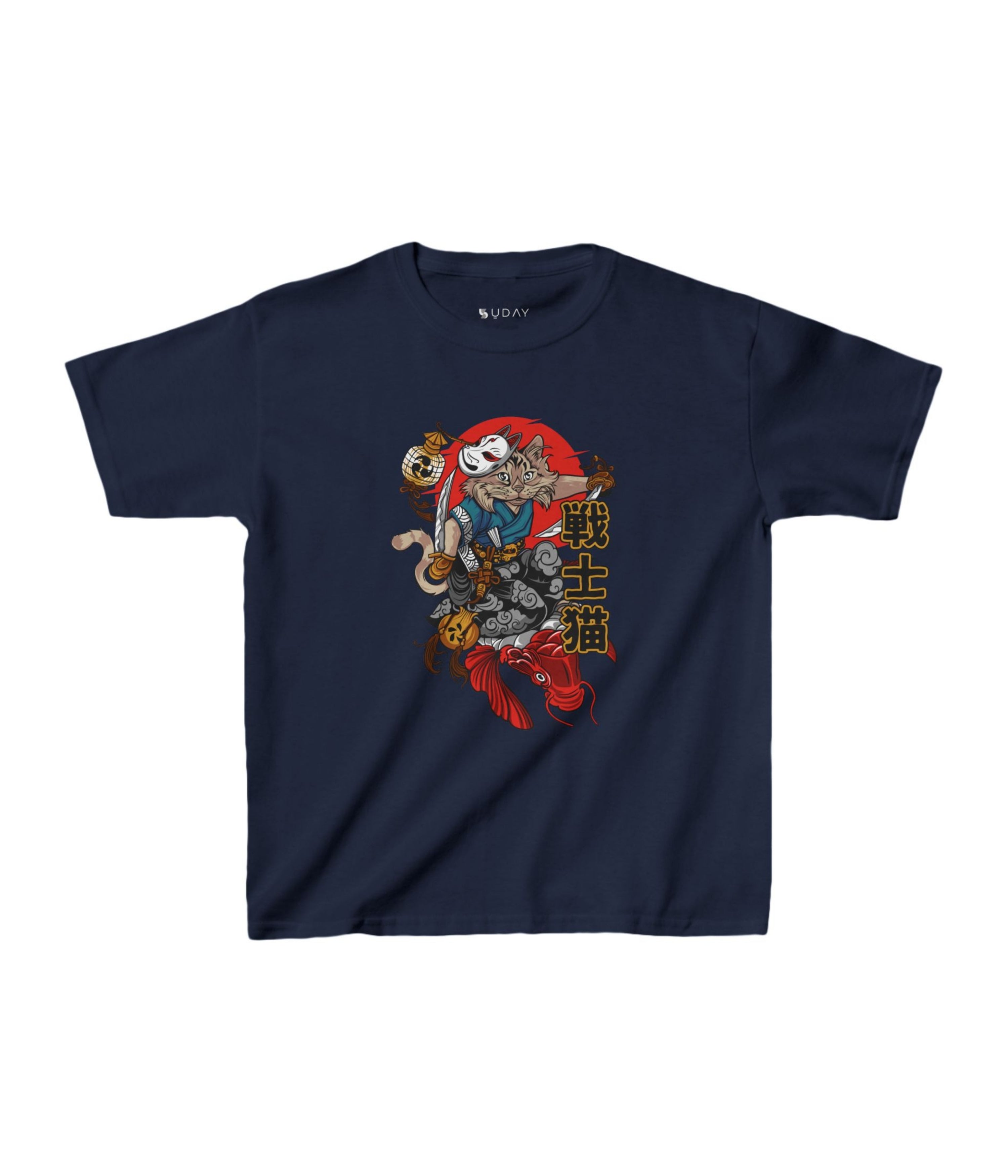 Samur-Neko Warrior Kids Tee