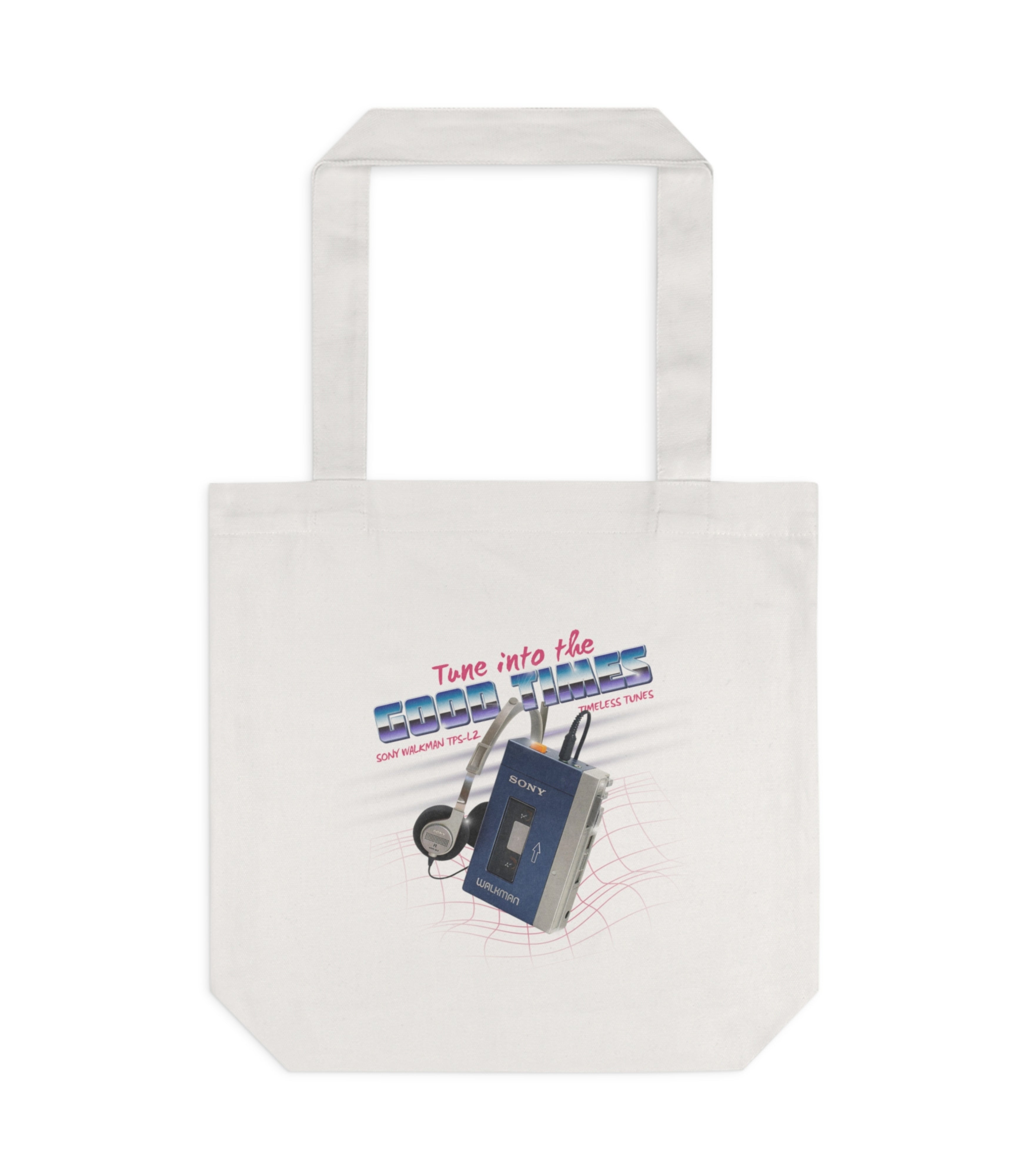 Retro Walkman Tune Into The Good Times Tote Bag