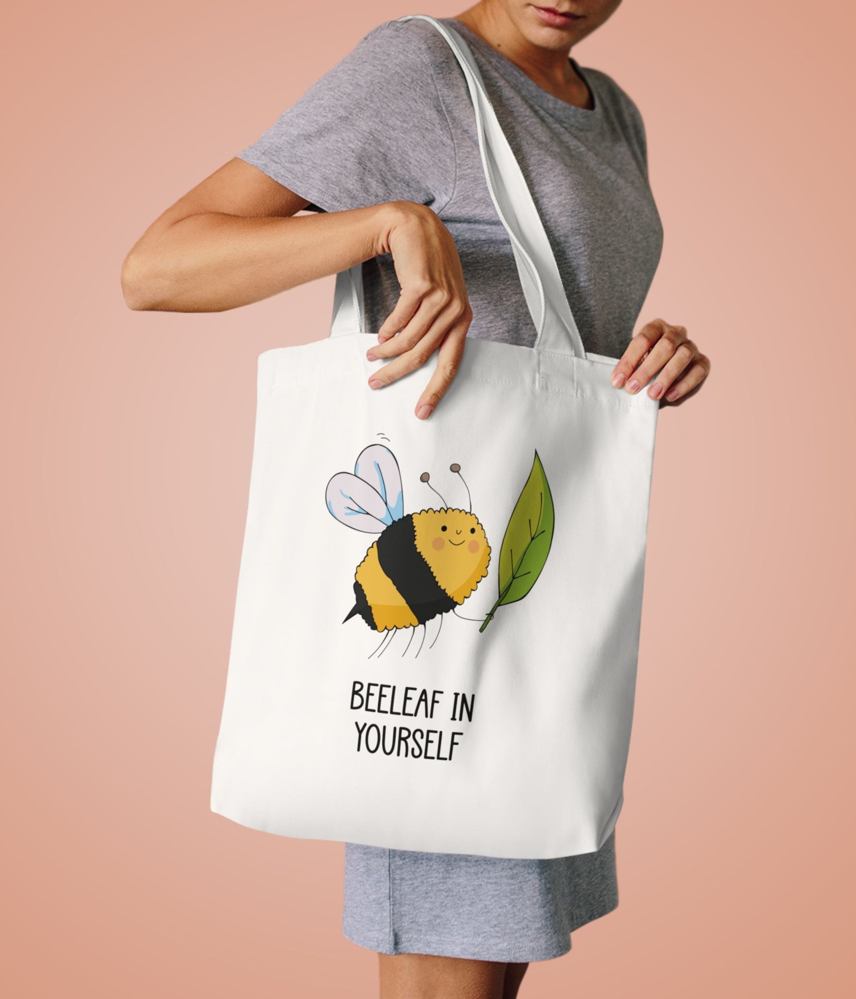 Beeleaf in yourself Tote Bag