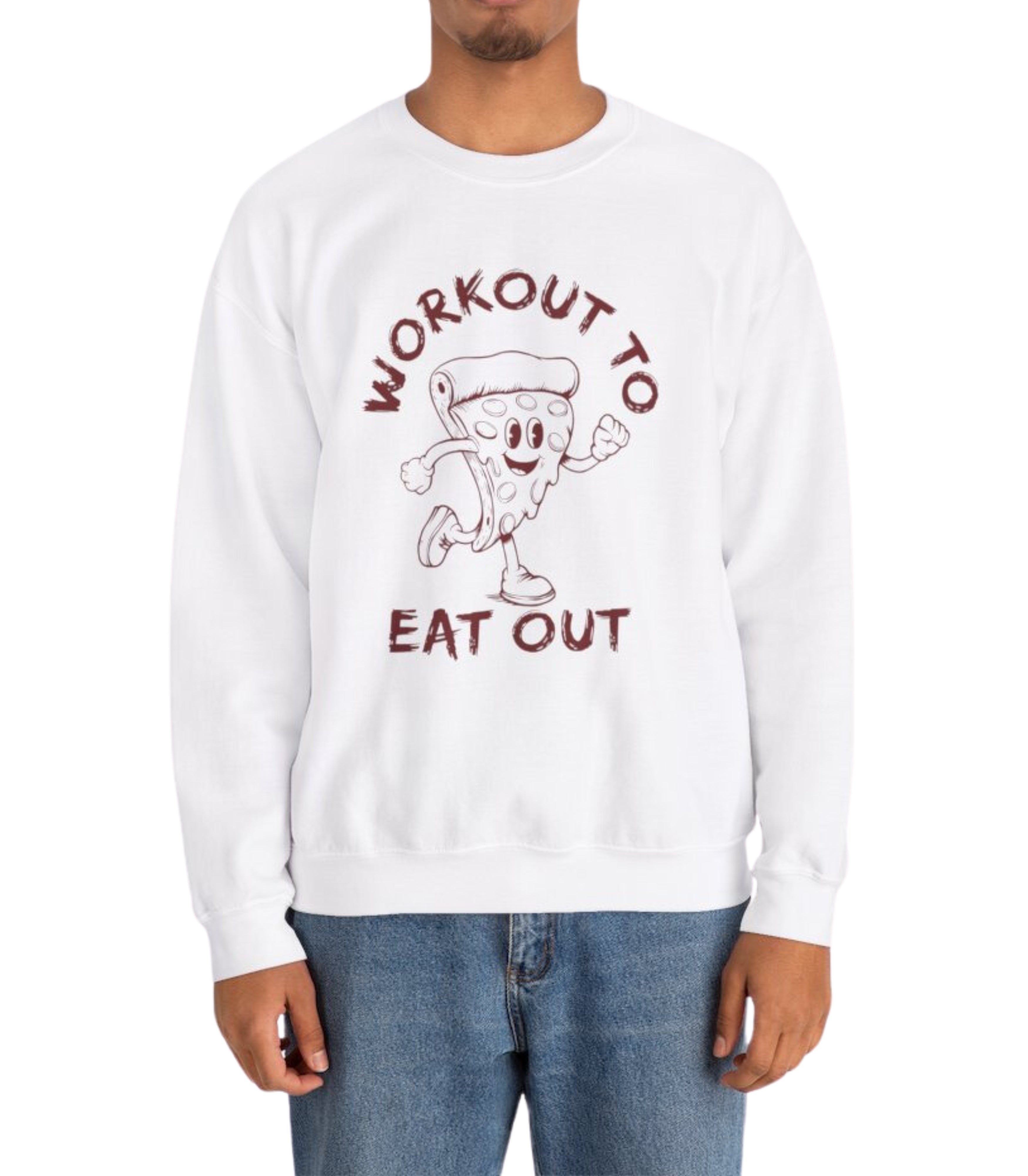Workout To Eat Out Sweatshirt