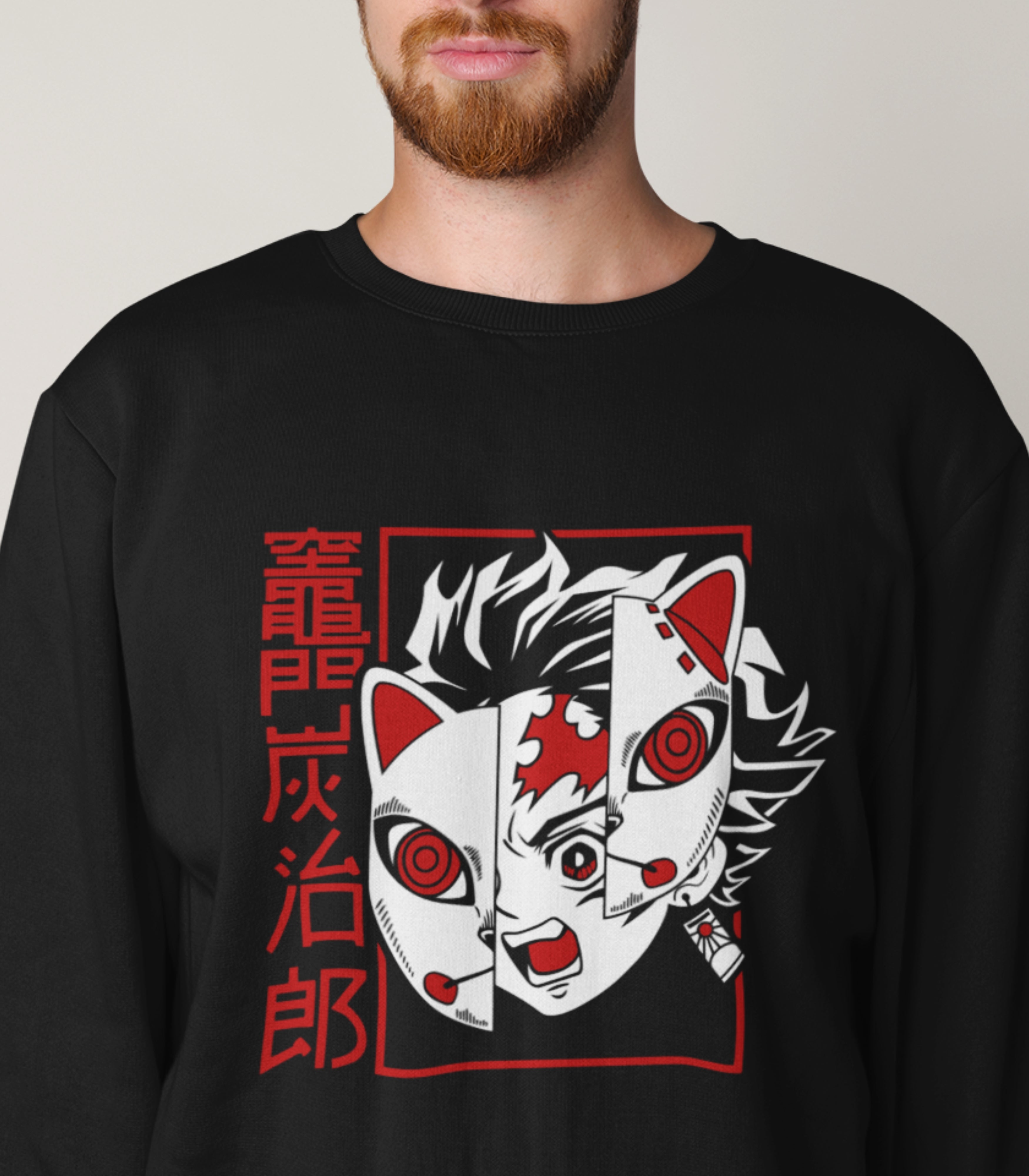 Tanjiro Kamado Mask Sweatshirt