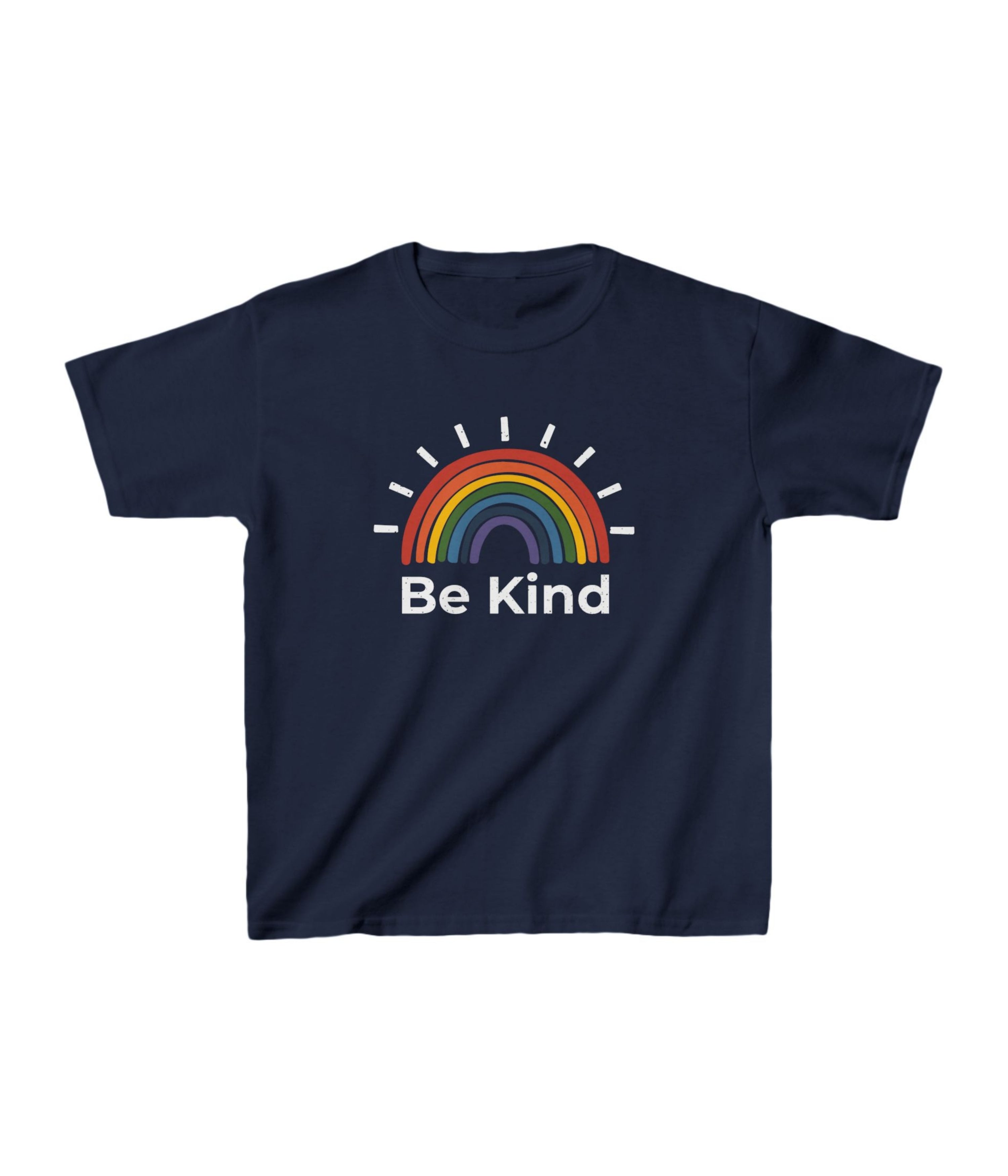 Be Kind Rainbow Kids Tee