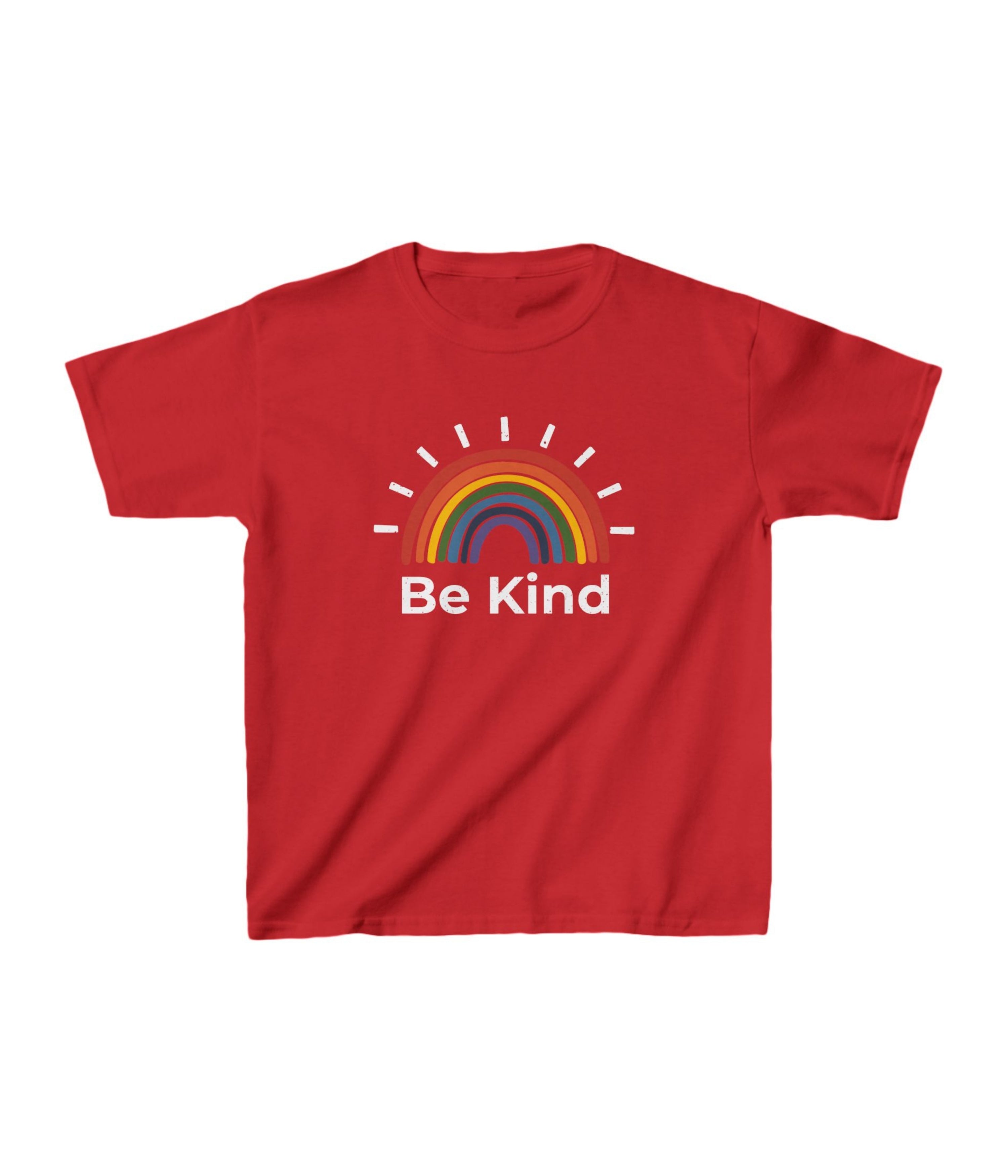 Be Kind Rainbow Kids Tee
