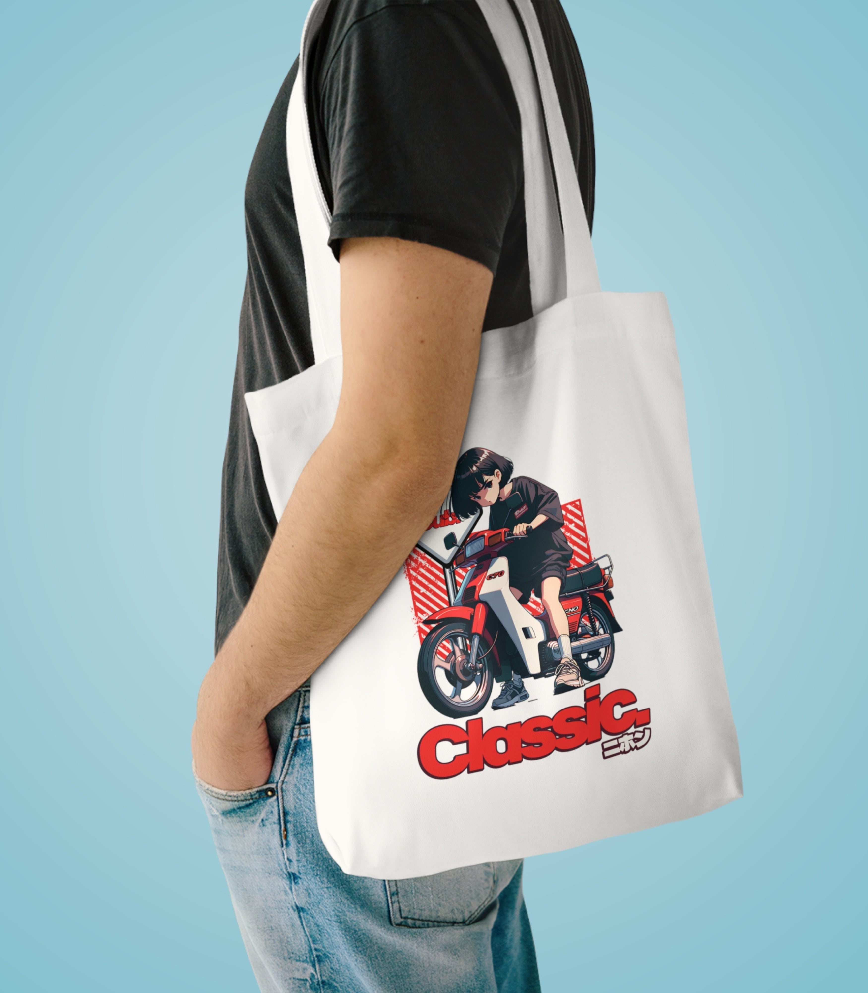 Retro Anime Classic Tote Bag