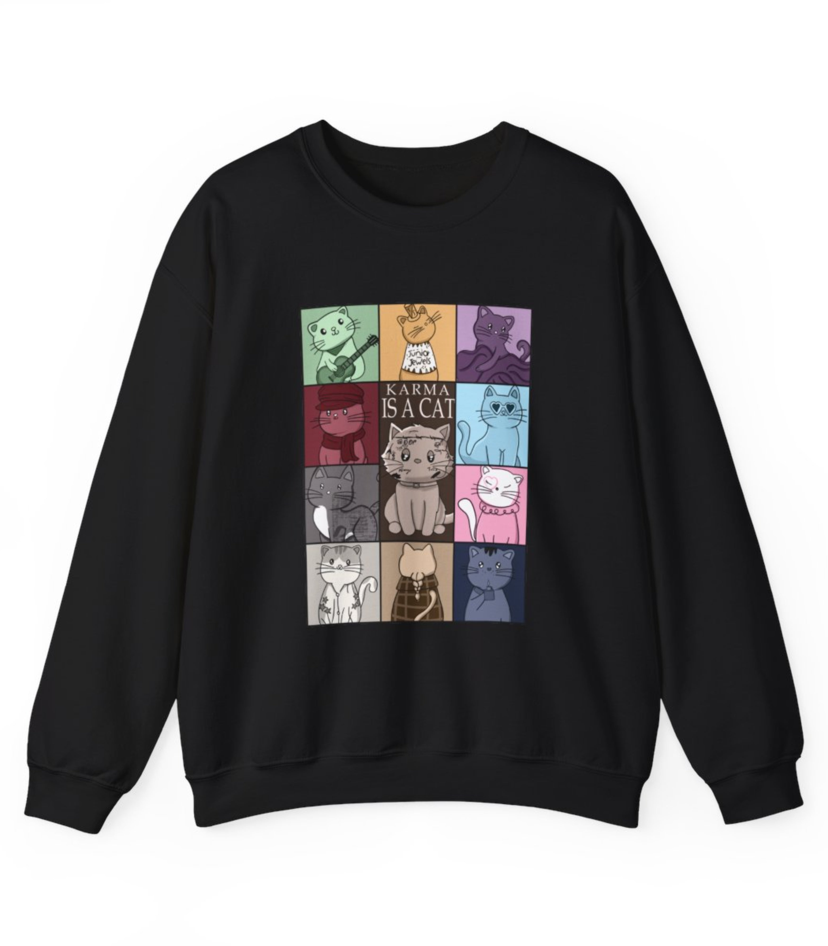 Karma Is A Cat Sweatshirt