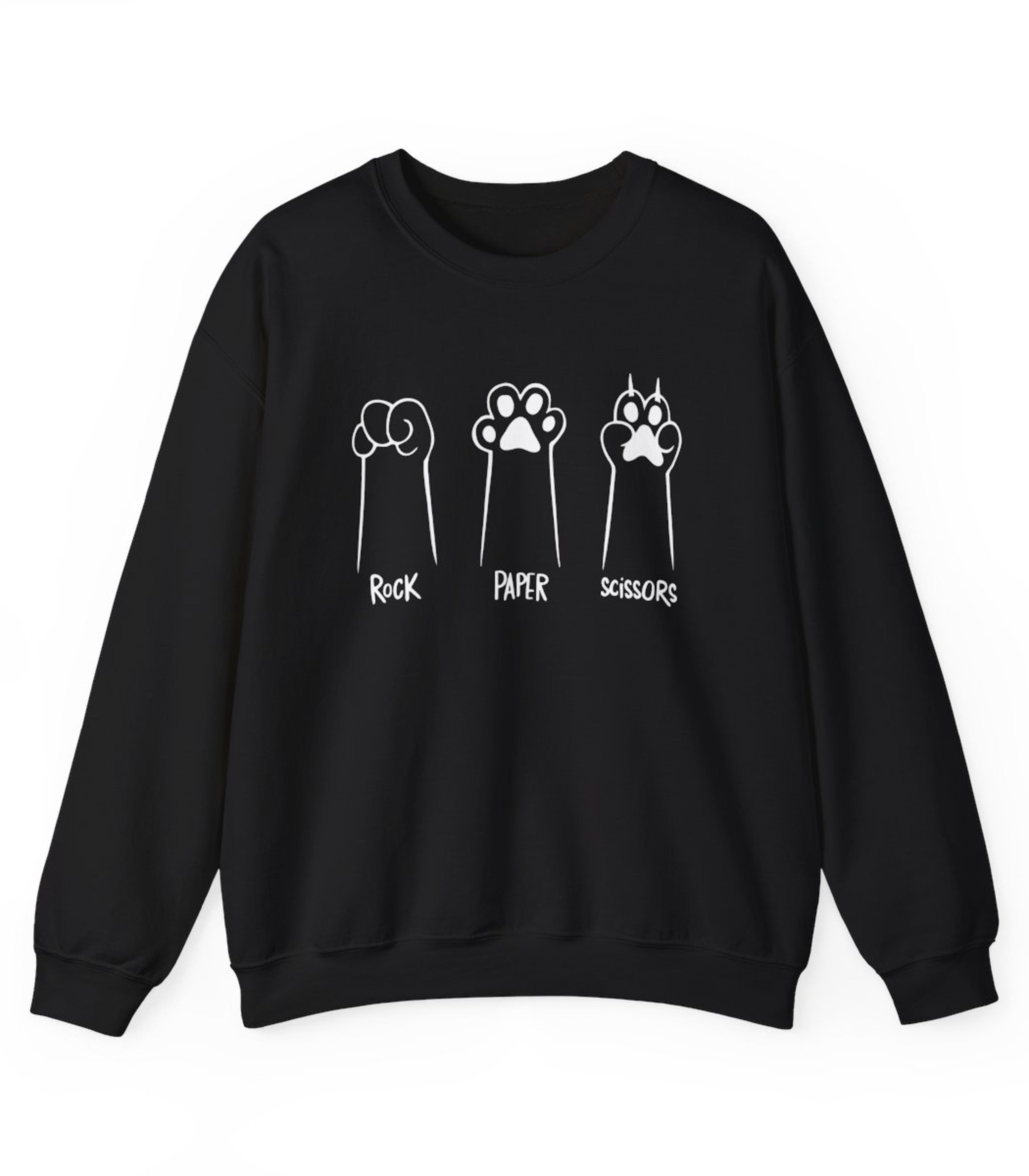 Cat Paws Mono Sweatshirt