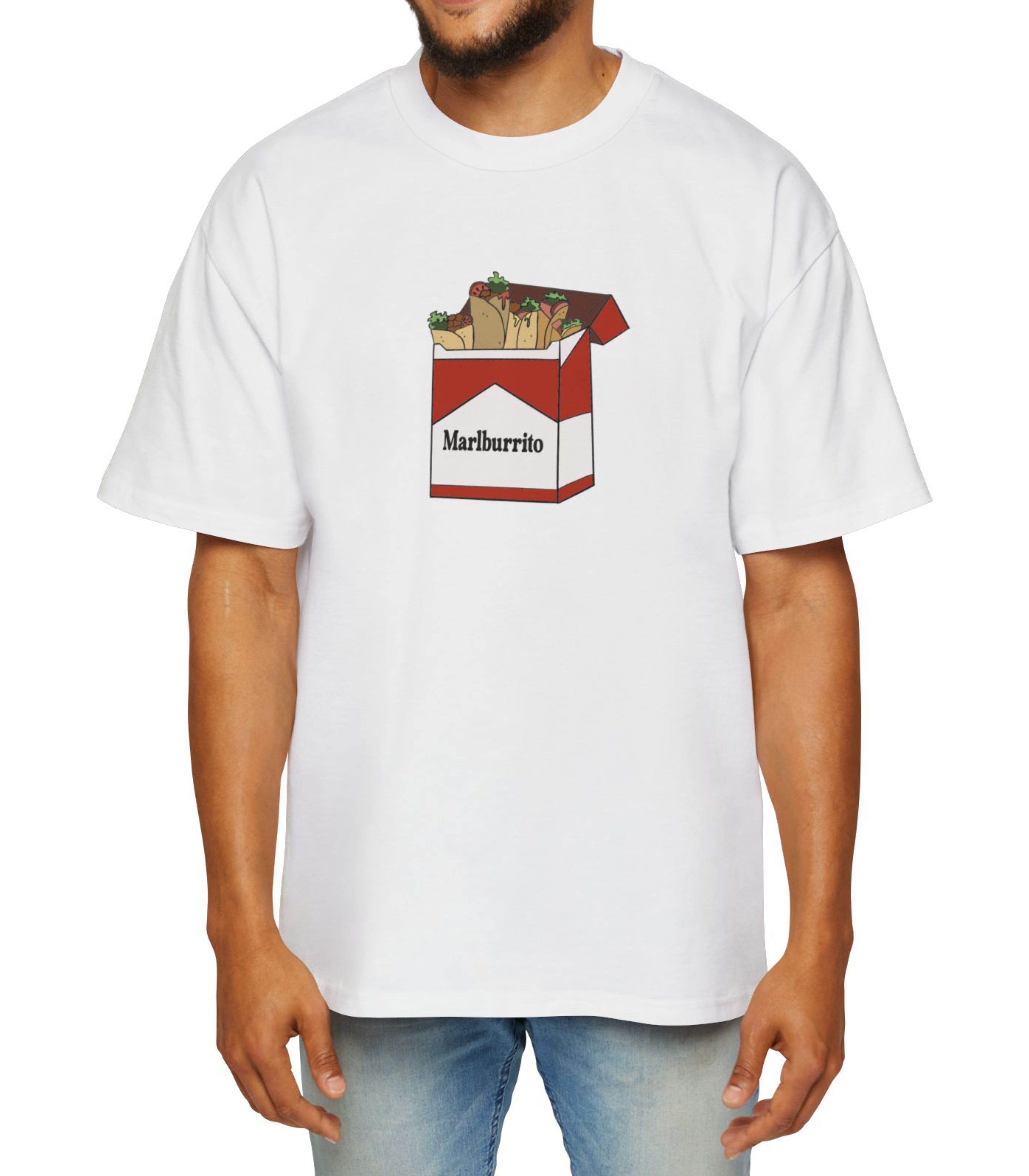 Marlburrito Men's Oversized Tee