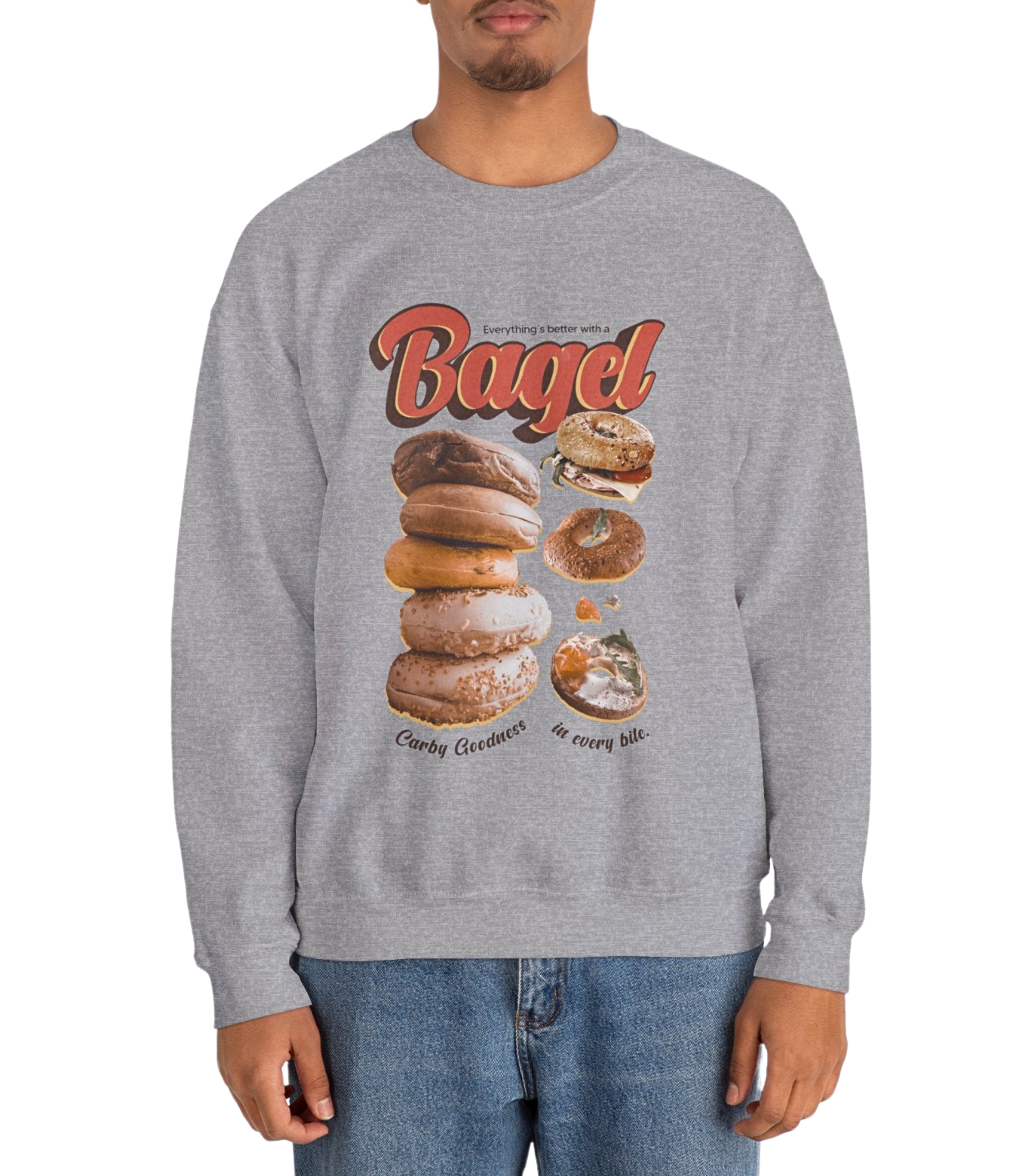 Everything's Better With A Bagel sweatshirt