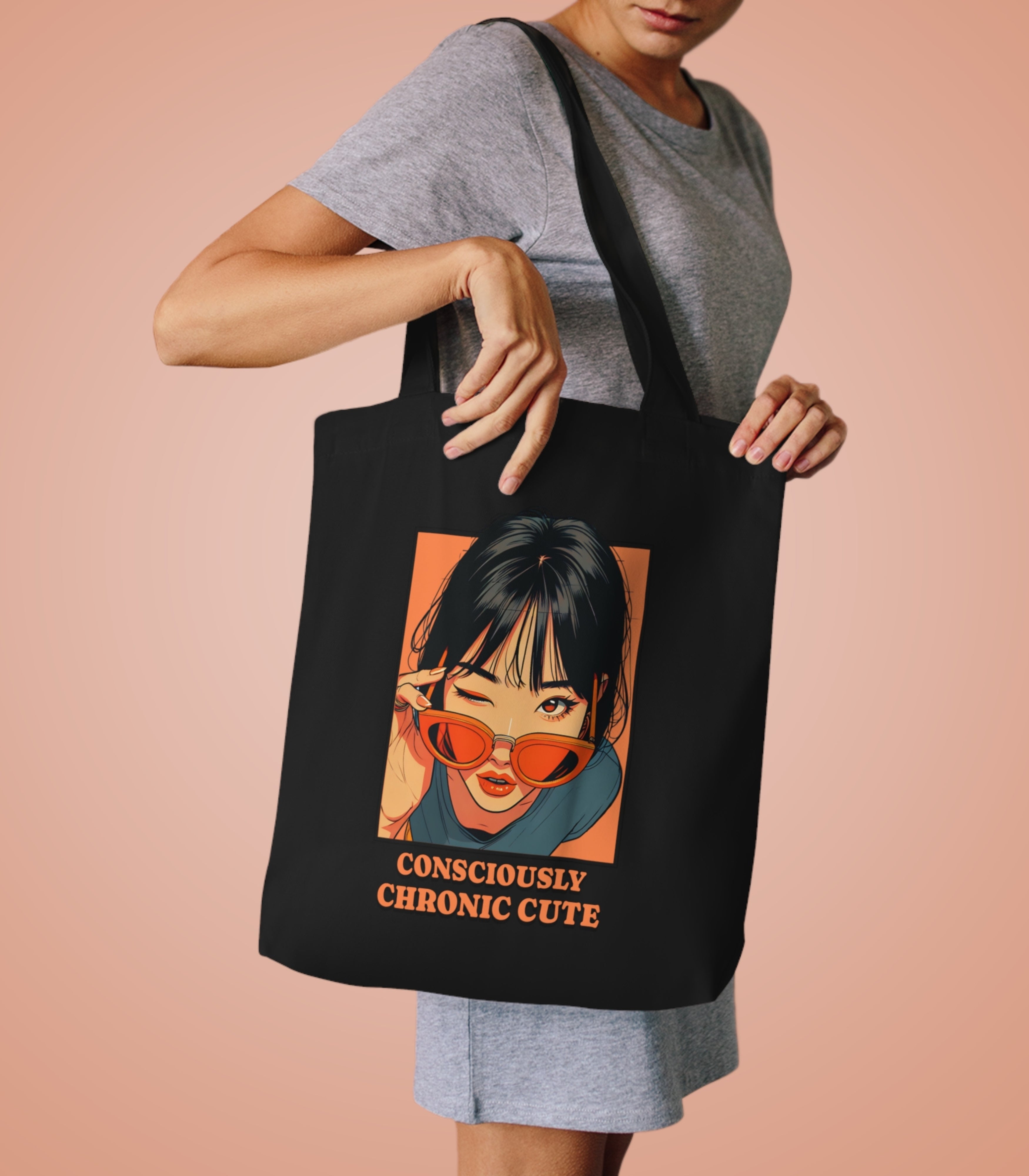 Consciously Chronic Cute Tote Bag