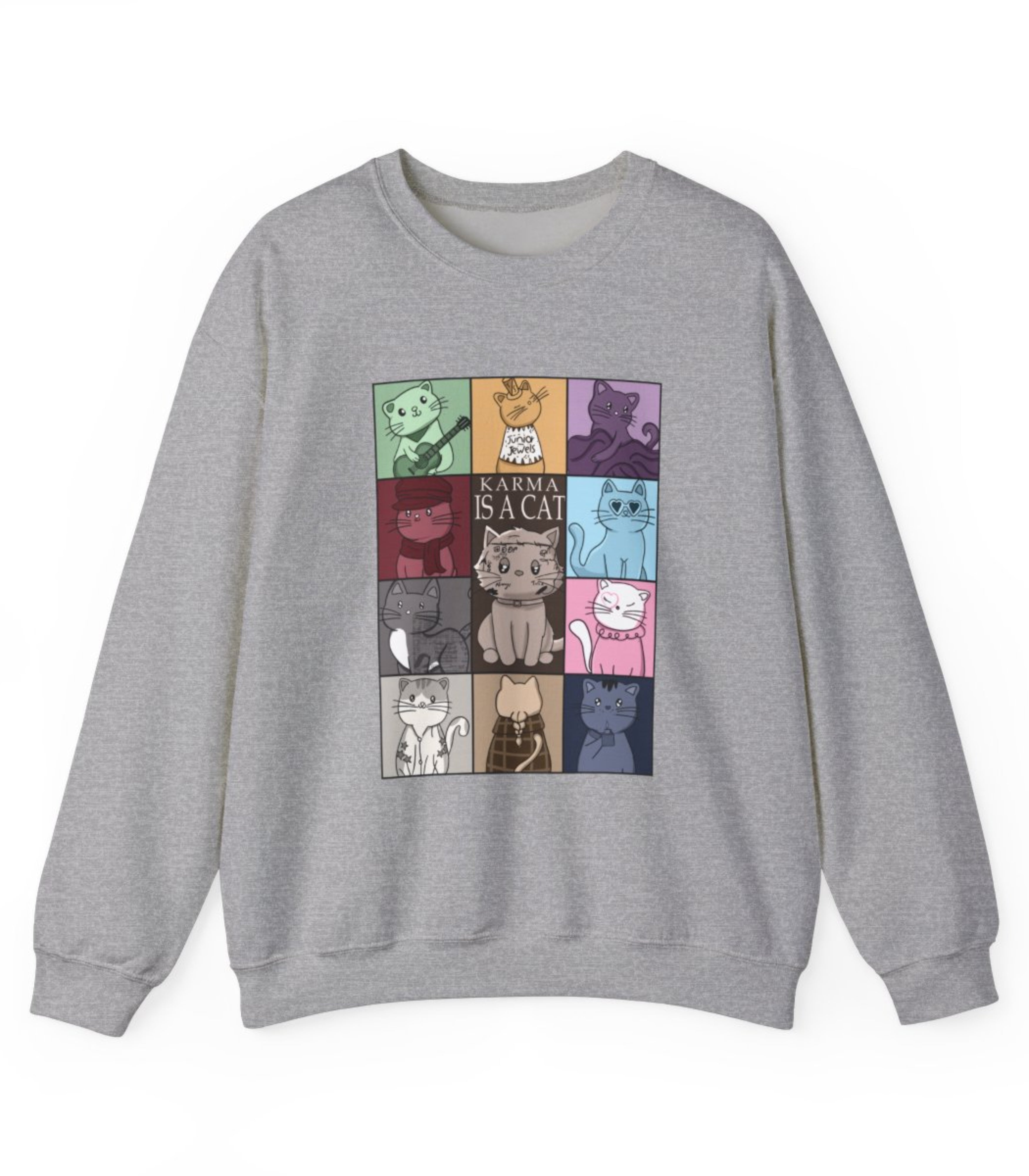 Karma Is A Cat Sweatshirt