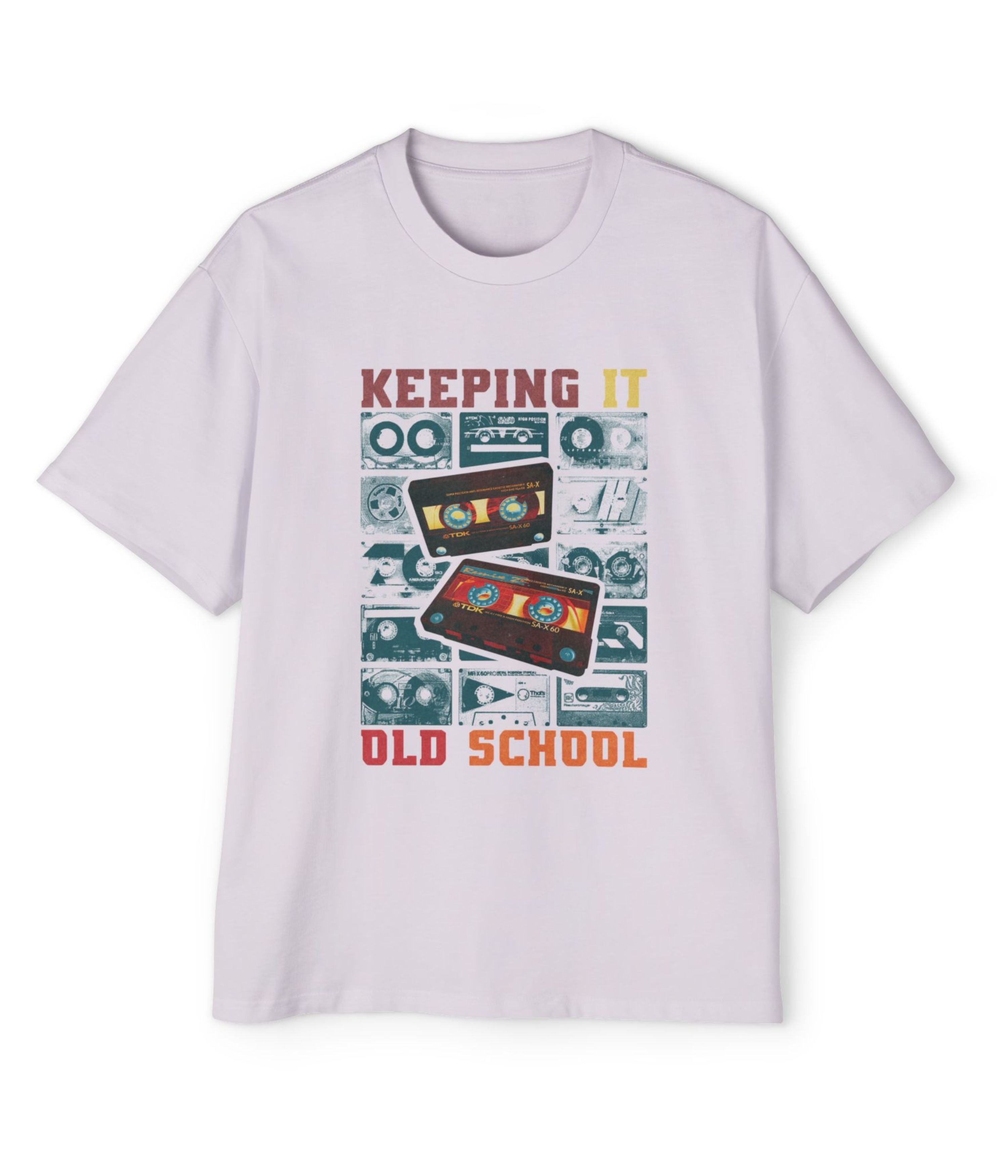 Keeping It Old School Men's Oversized Tee