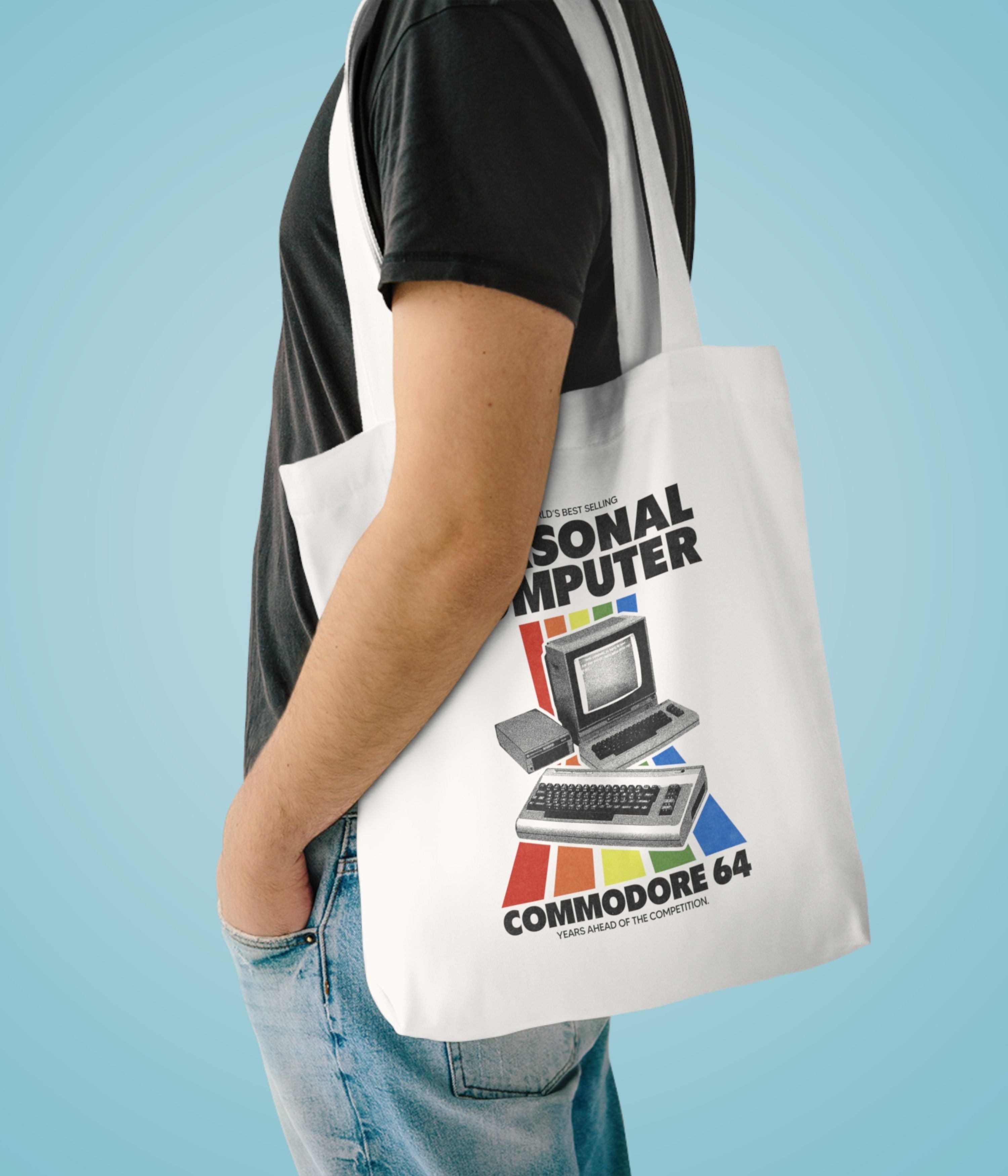 Retro Commodore 64 Tote Bag