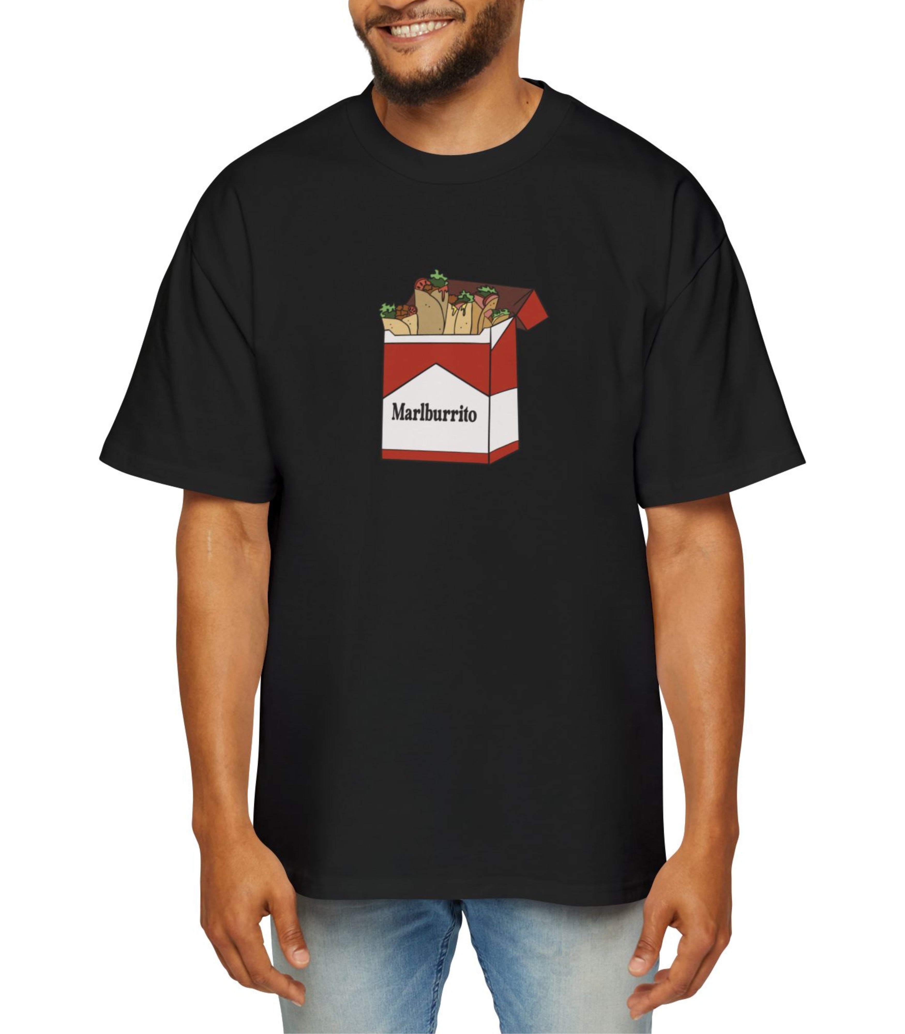 Marlburrito Men's Oversized Tee