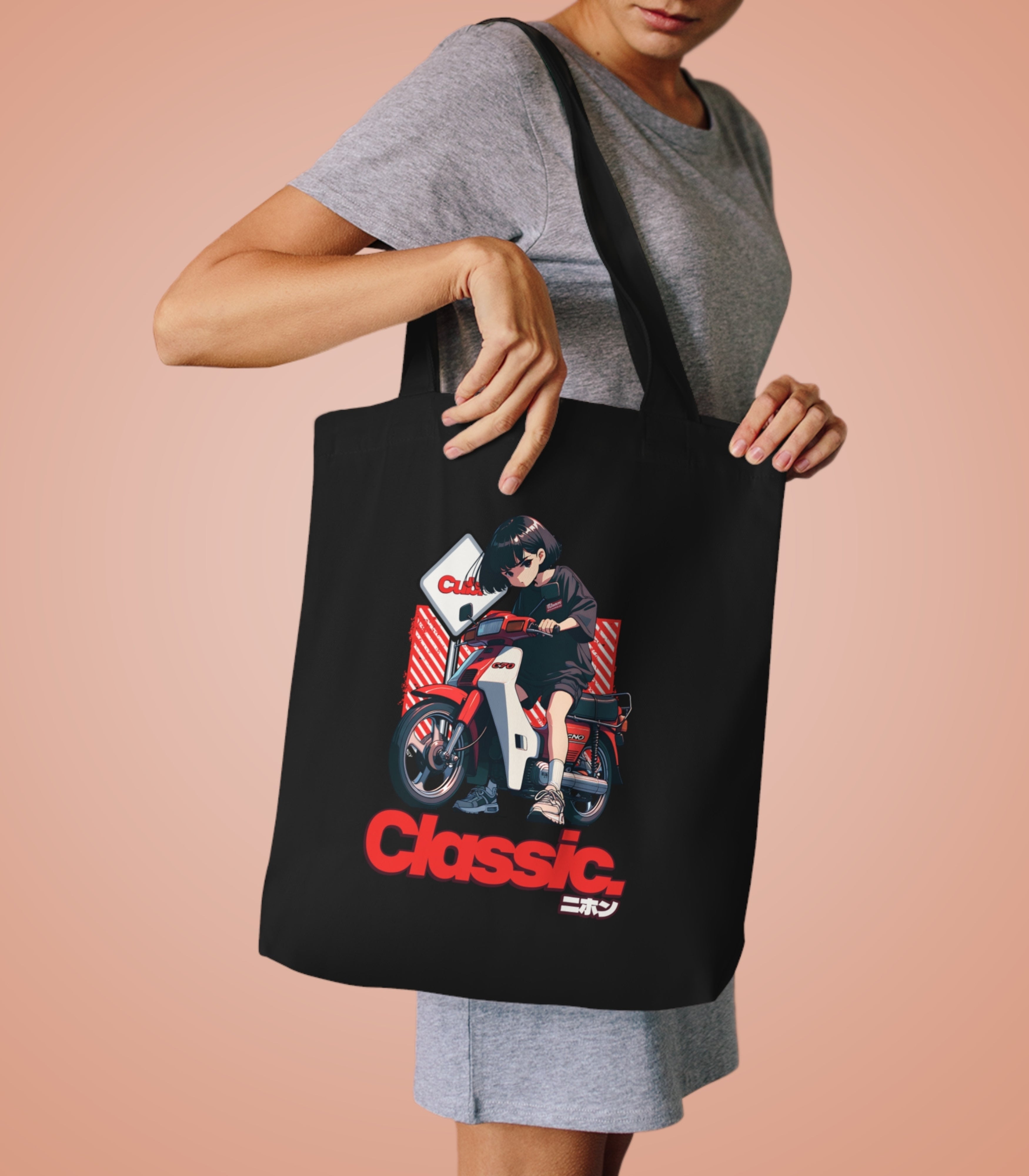 Retro Anime Classic Tote Bag