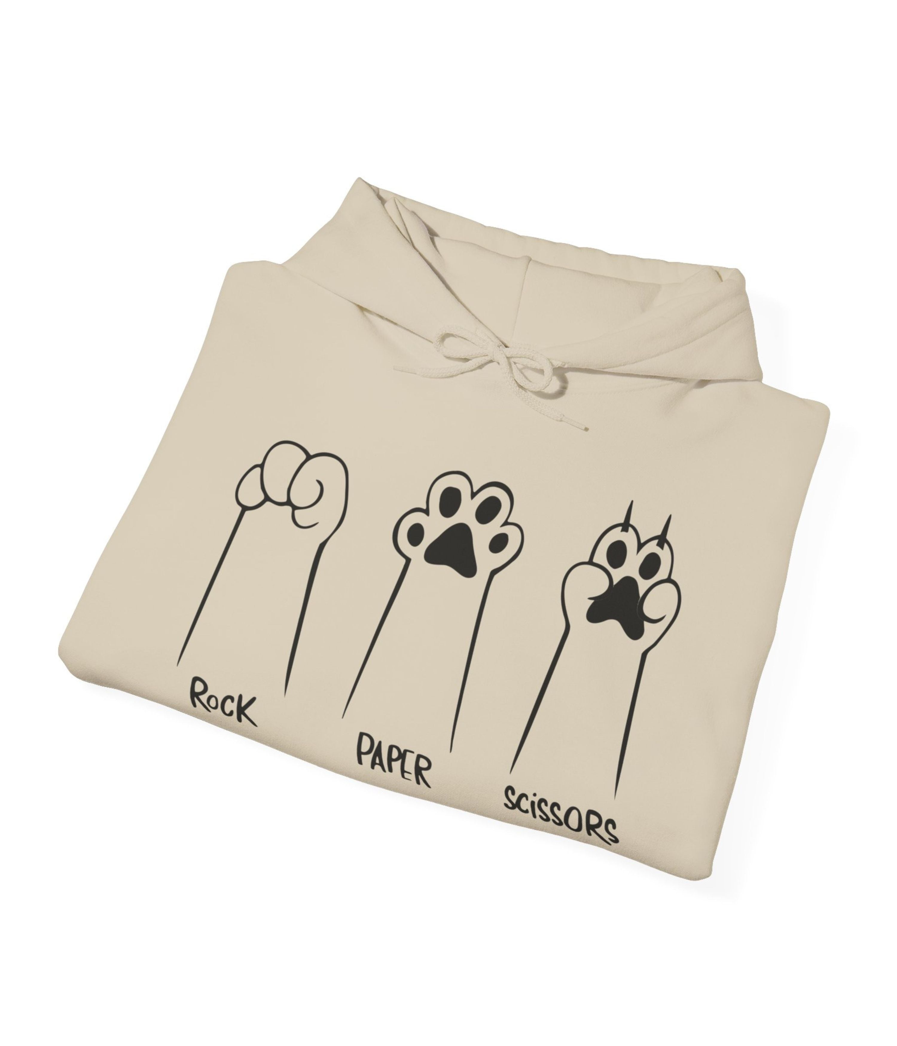 Cat Paws Mono Hoodie
