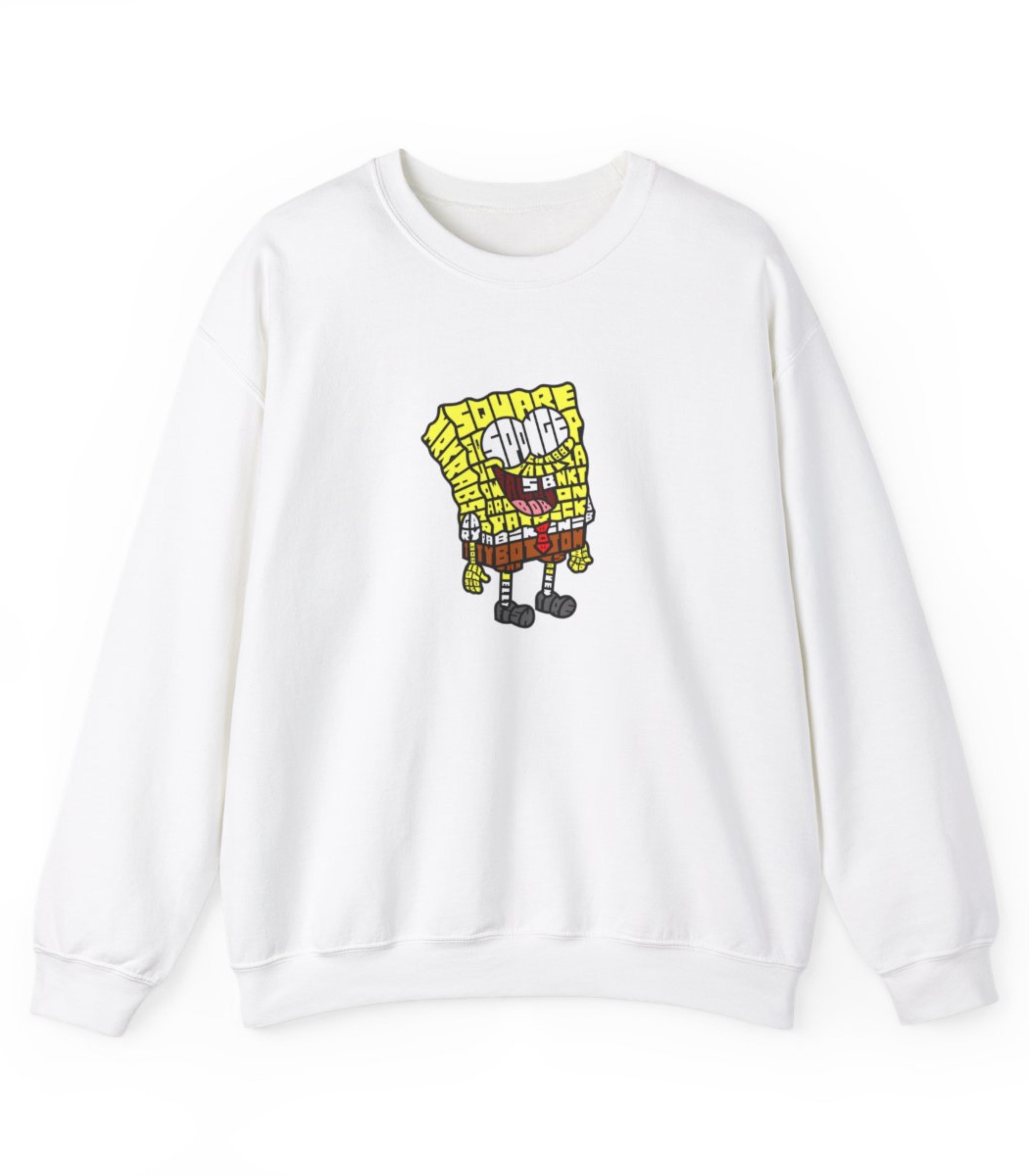 SpongeBob Typography Sweatshirt